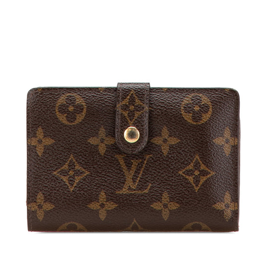 Louis Vuitton Monogram Porte Monnaie Billets Viennois Brown