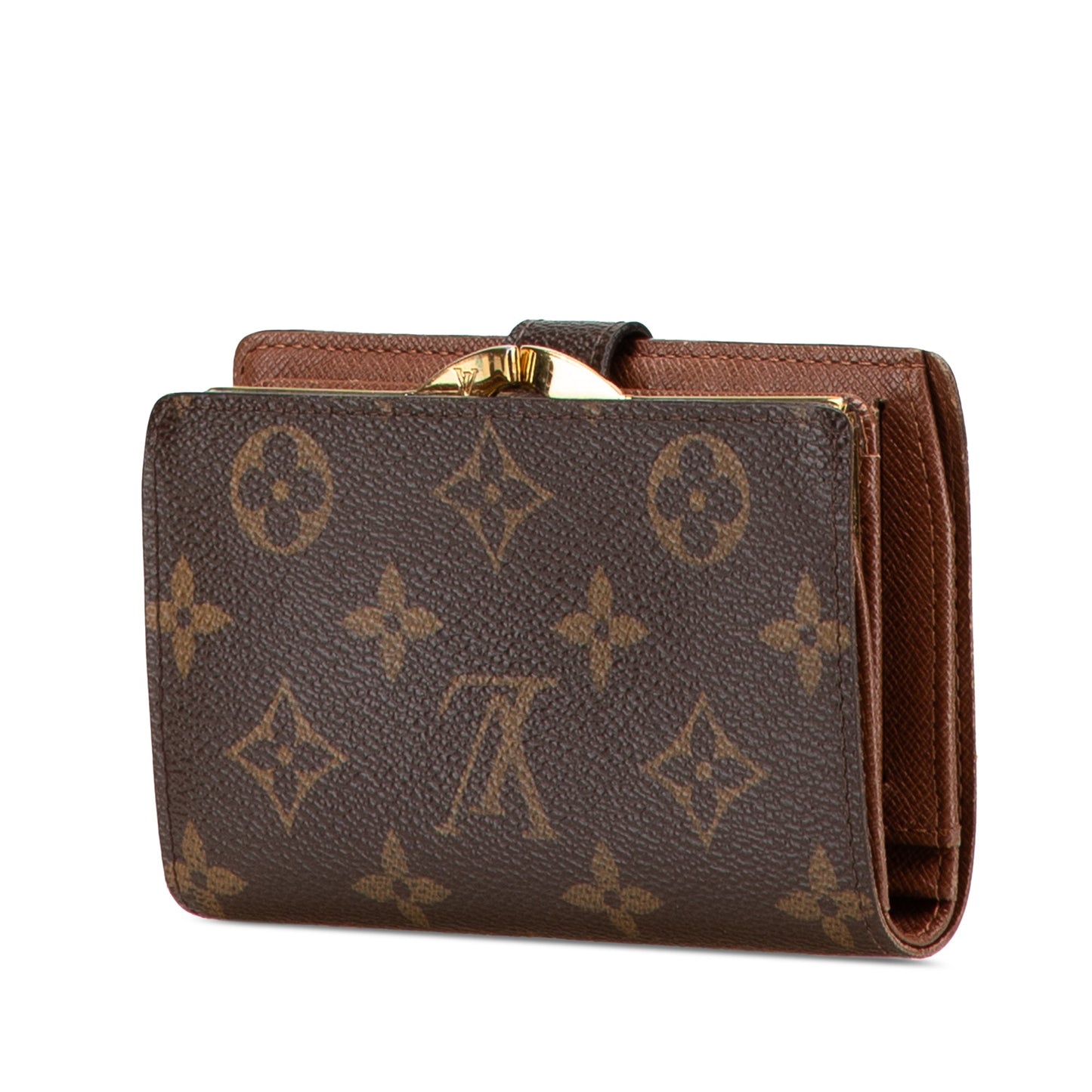 Louis Vuitton Monogram Porte Monnaie Billets Viennois Brown