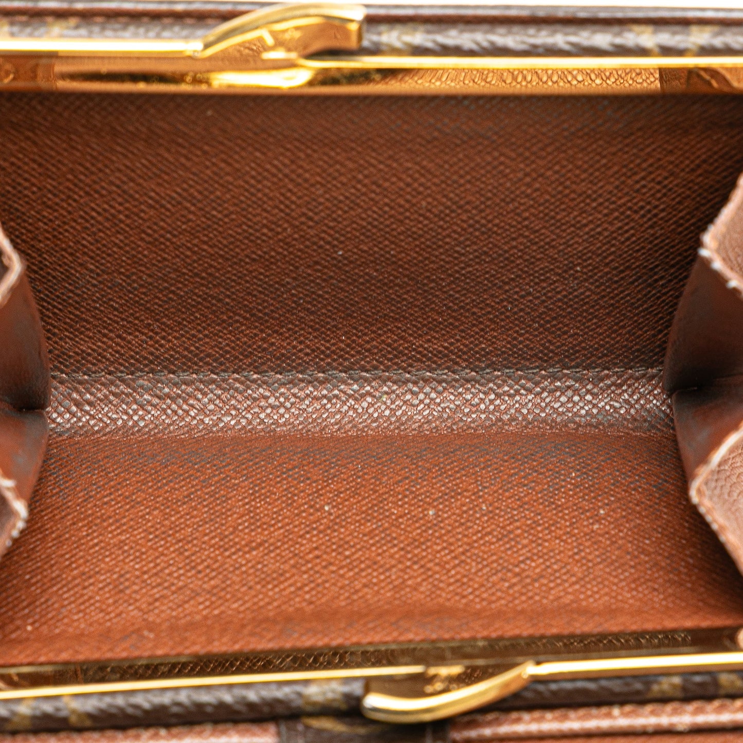 Louis Vuitton Monogram Porte Monnaie Billets Viennois Brown