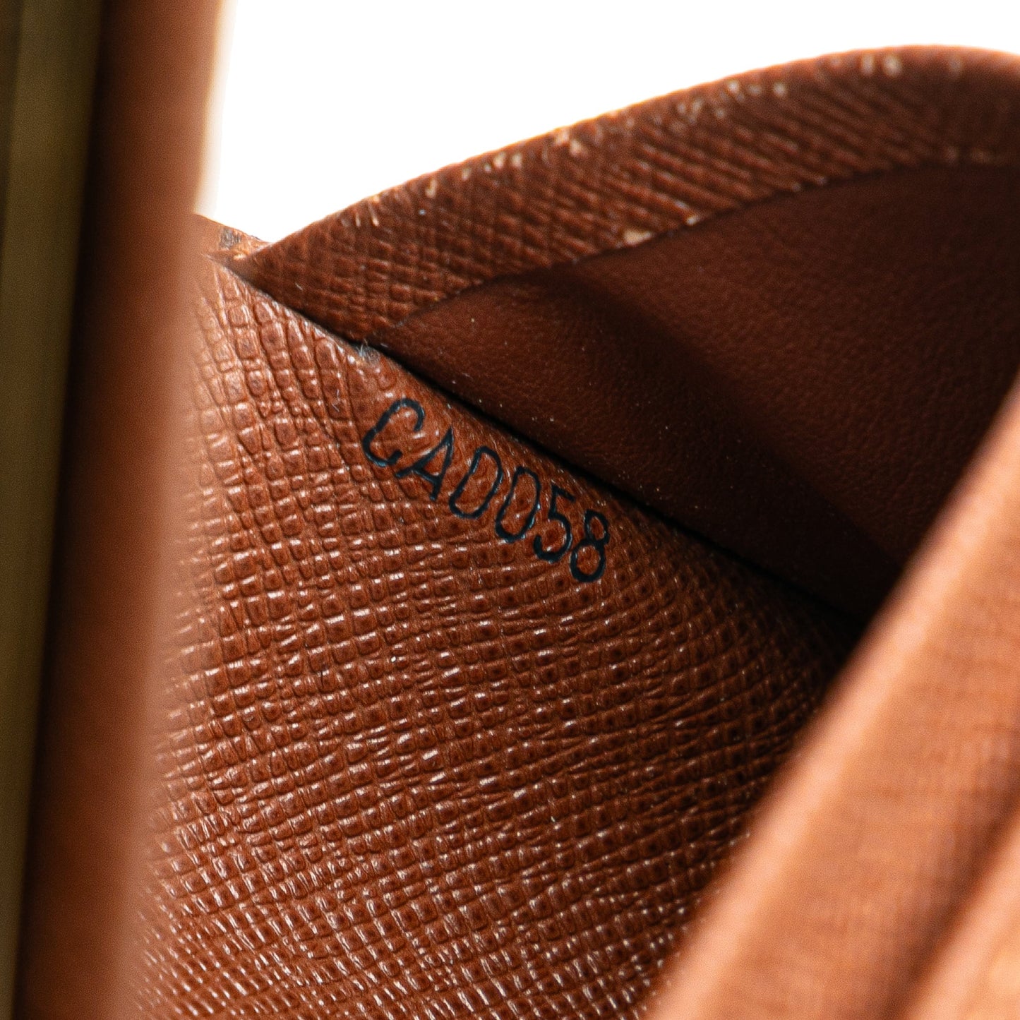 Louis Vuitton Monogram Porte Monnaie Billets Viennois Brown