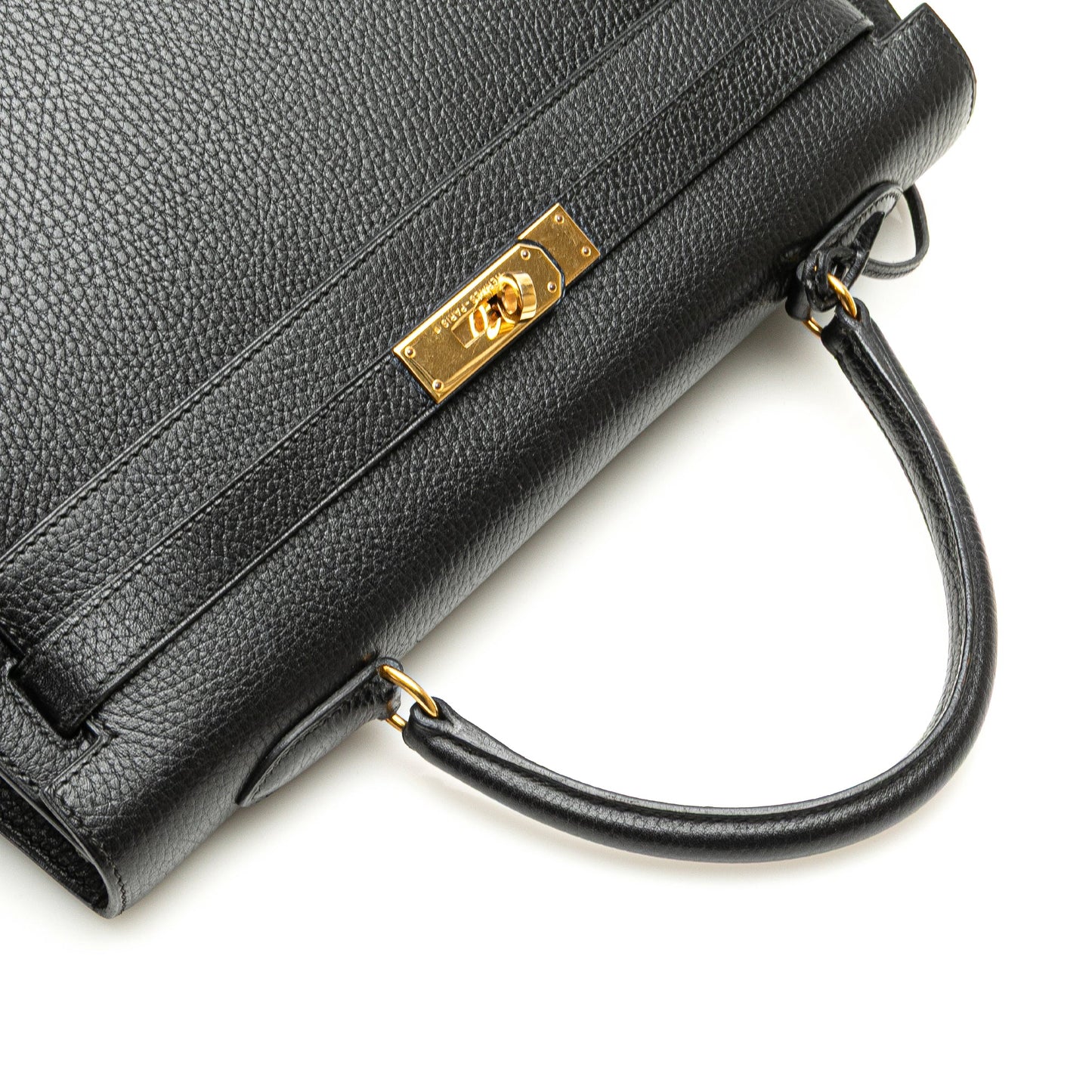 Hermès Ardennes Kelly Sellier 35 Black