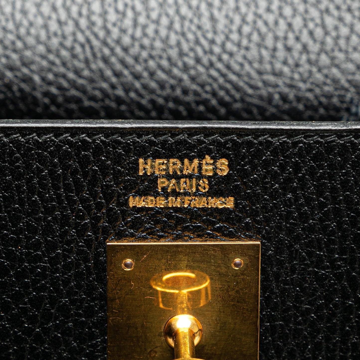 Hermès Ardennes Kelly Sellier 35 Black