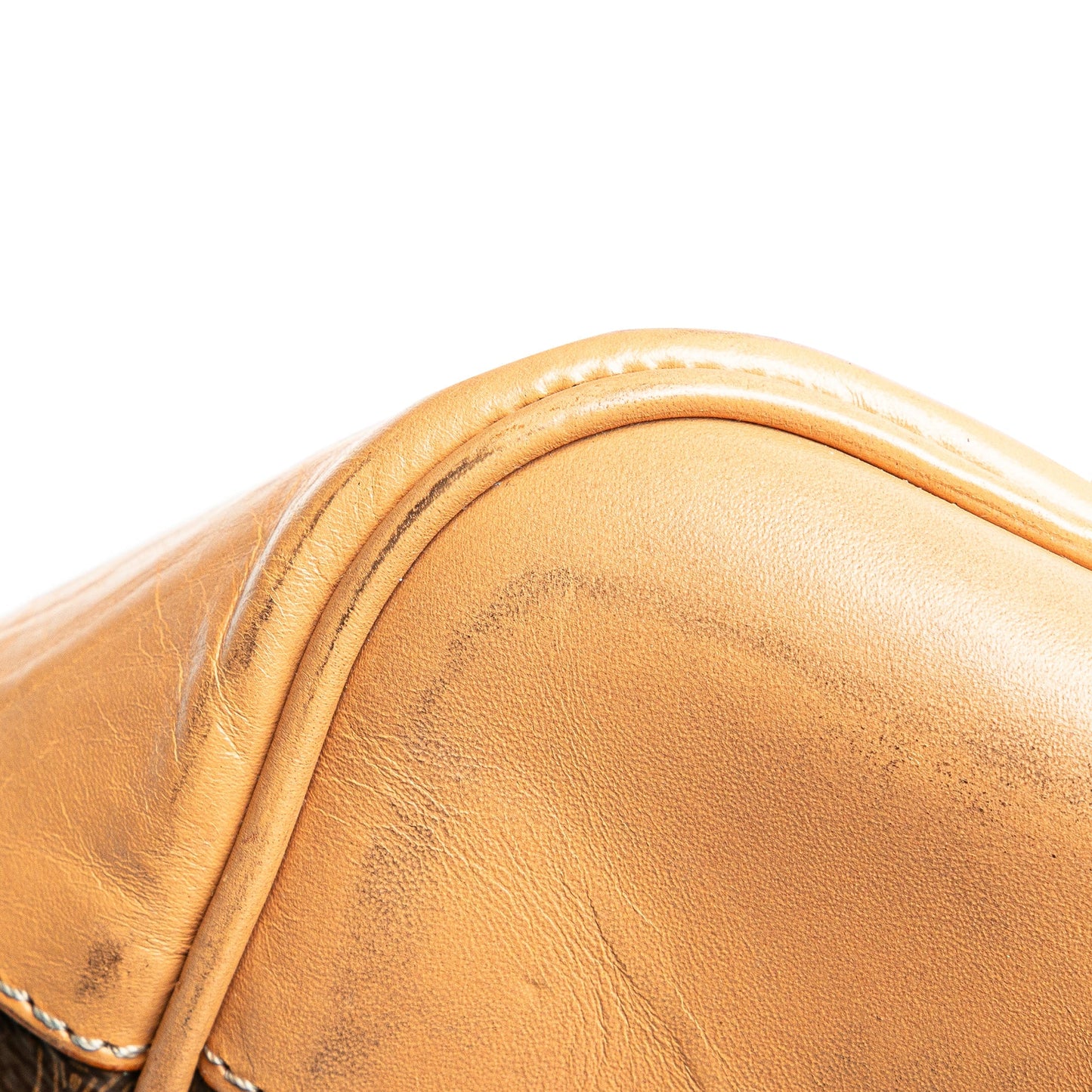 Celine Macadam Coated Canvas Travel Bag Brown