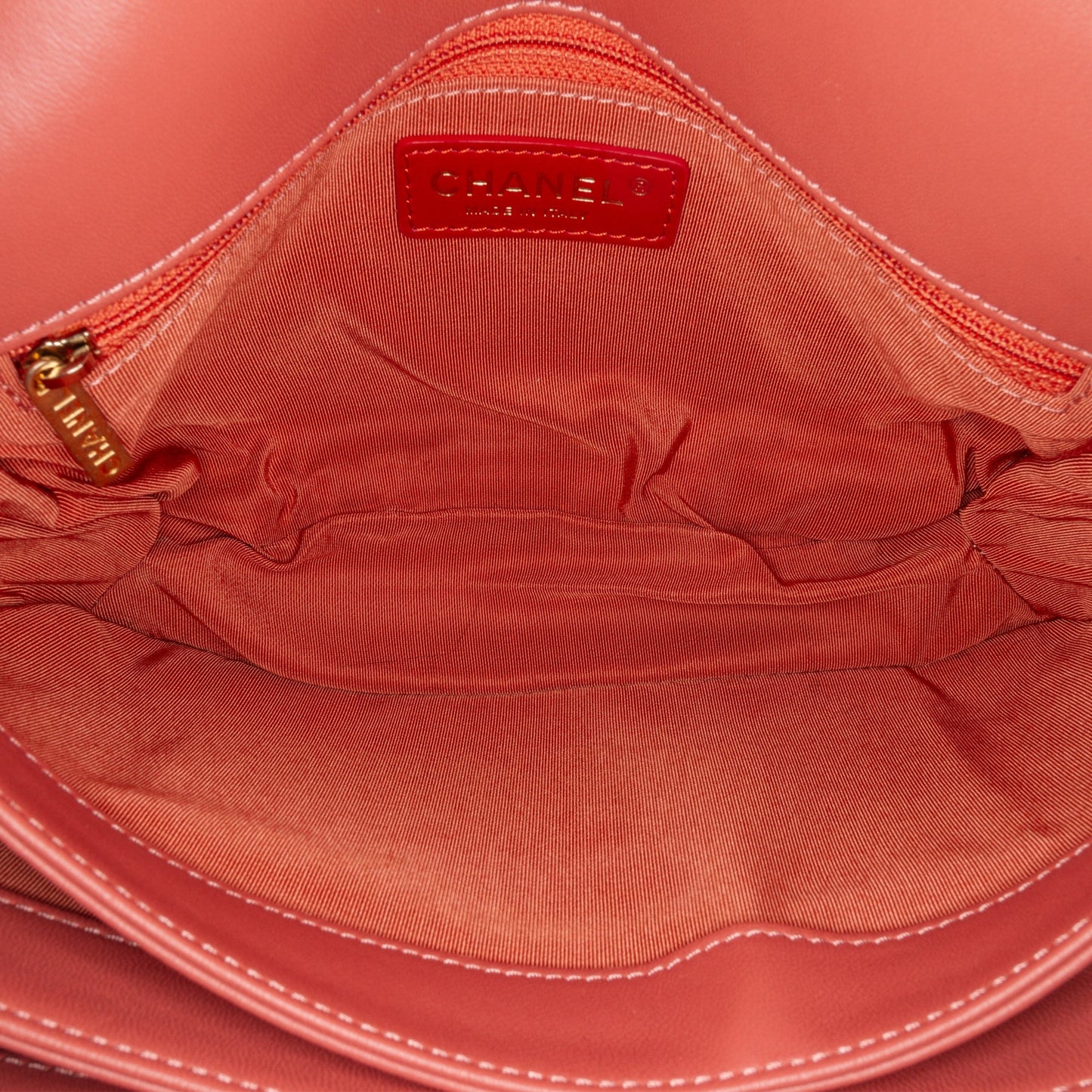 Chanel Large Quilted Lambskin Daily Companion Flap Pink