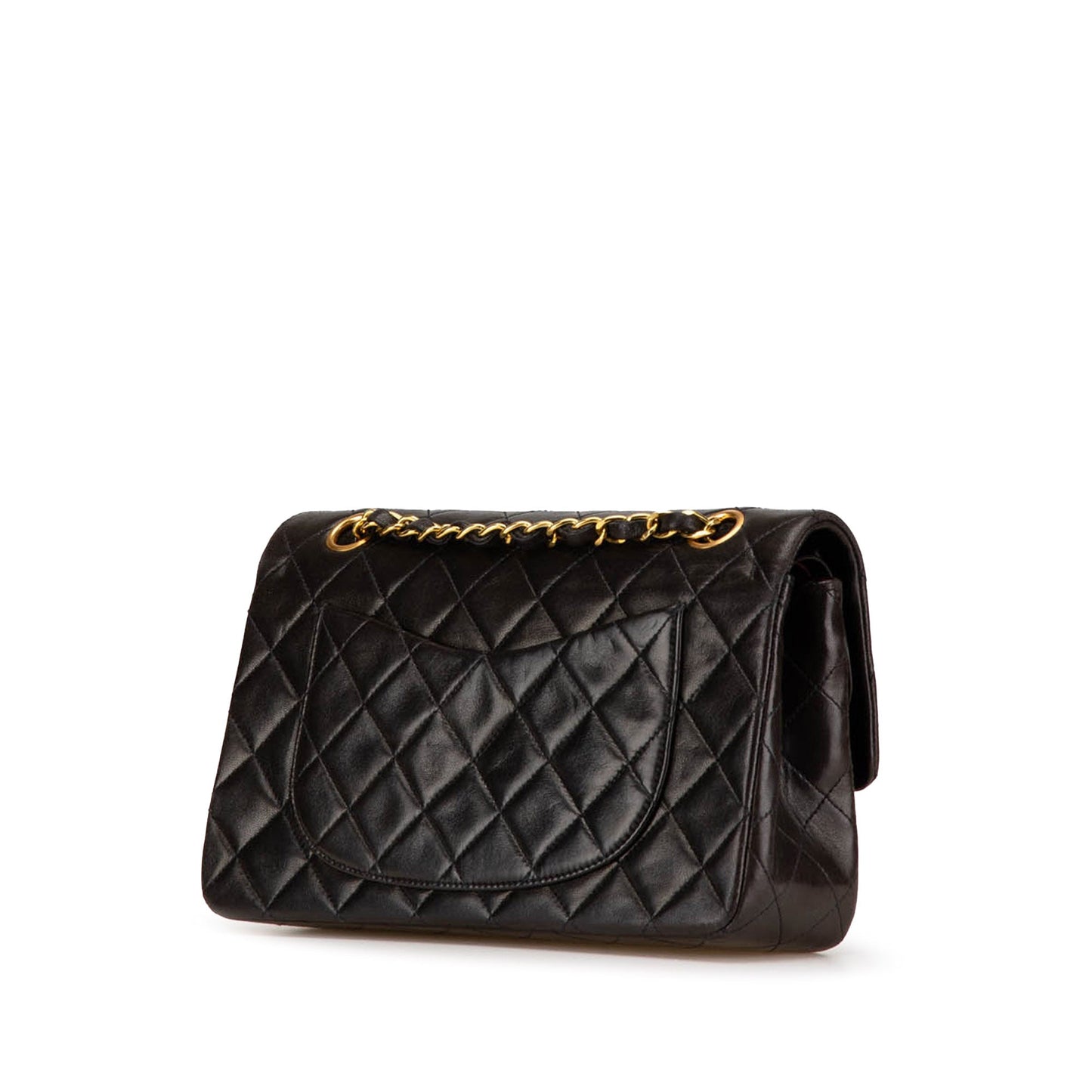 Chanel Small Classic Lambskin Double Flap Black