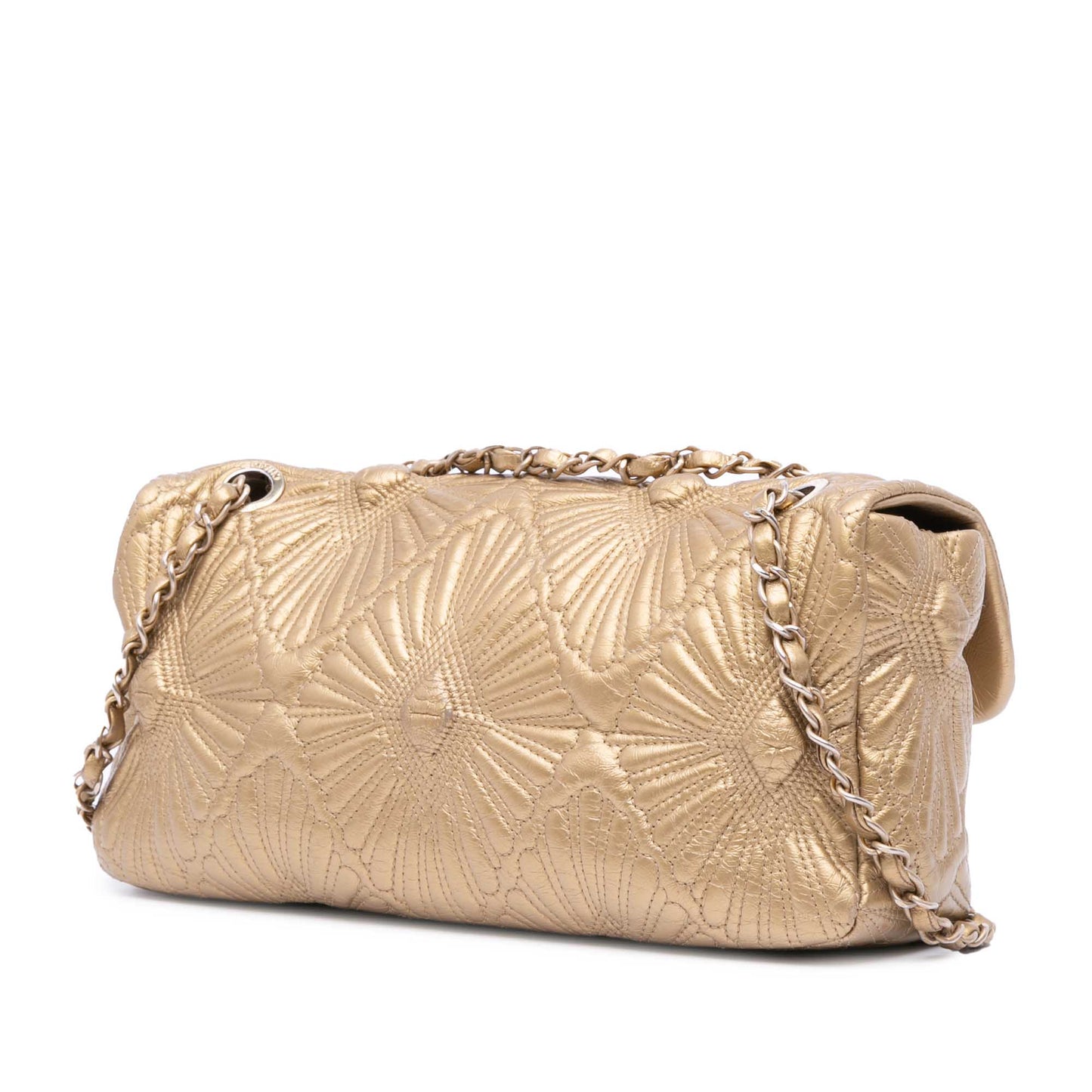 Chanel Quilted Calfskin Ca D'Oro Flap Gold