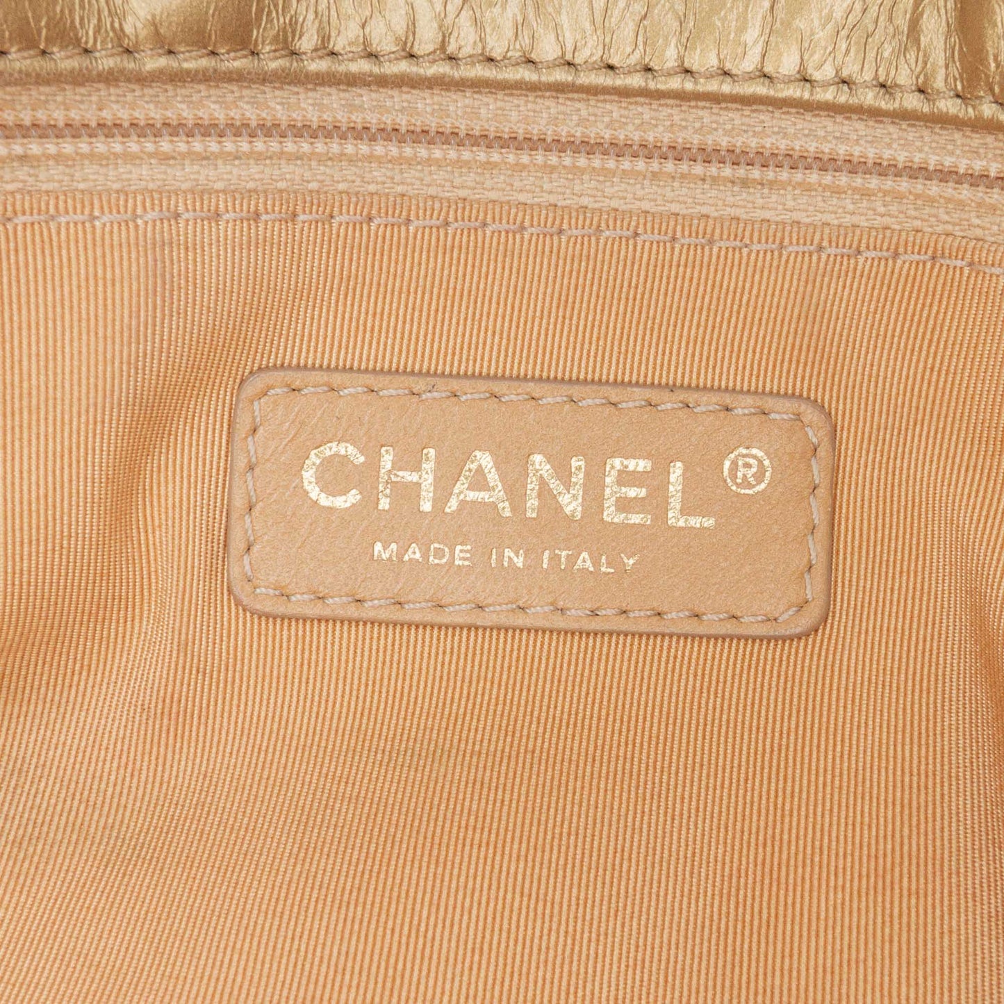 Chanel Quilted Calfskin Ca D'Oro Flap Gold