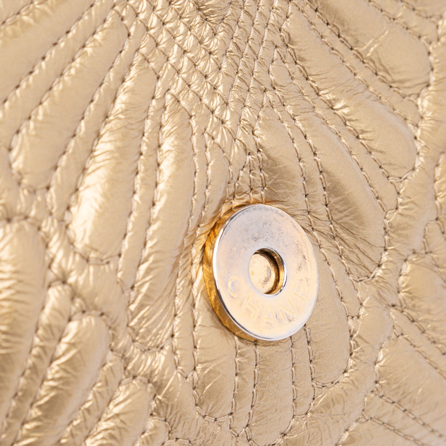 Chanel Quilted Calfskin Ca D'Oro Flap Gold