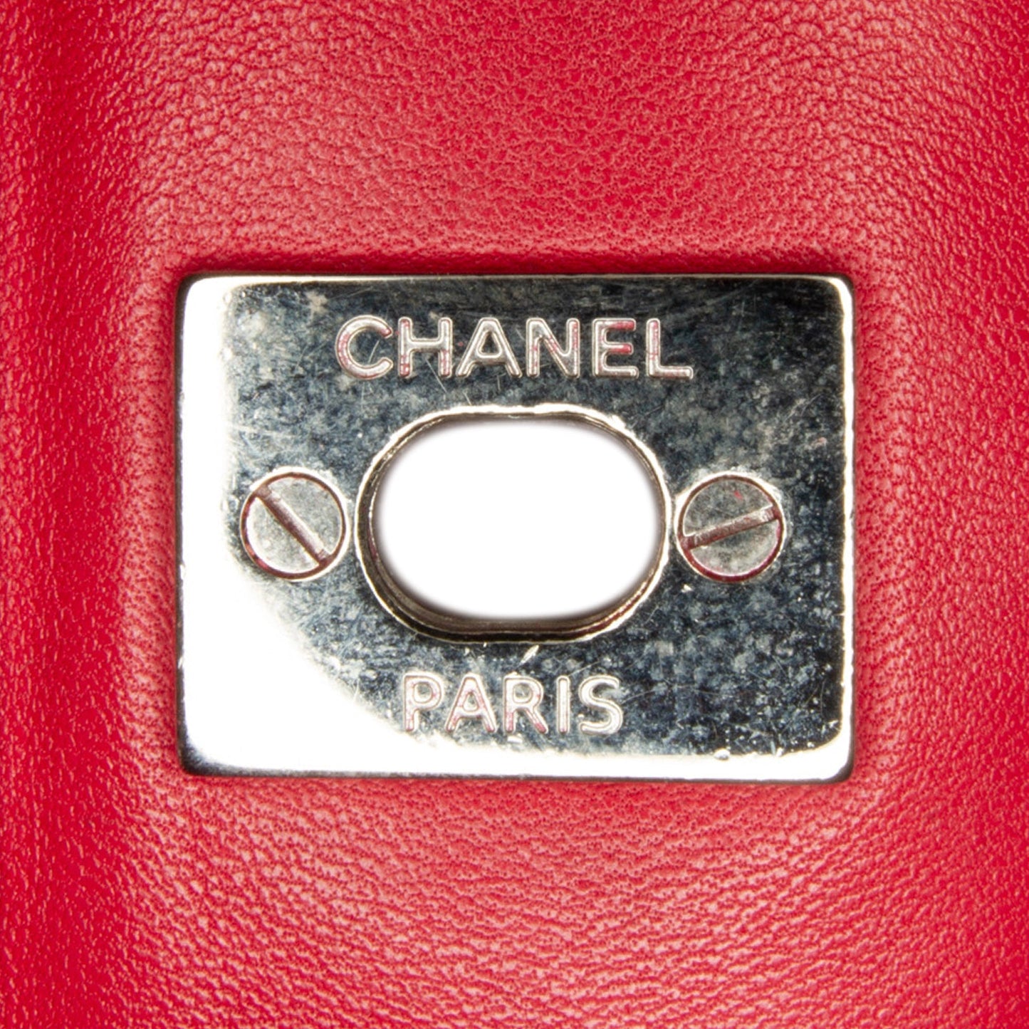 Chanel Maxi Classic Lambskin Single Flap Red