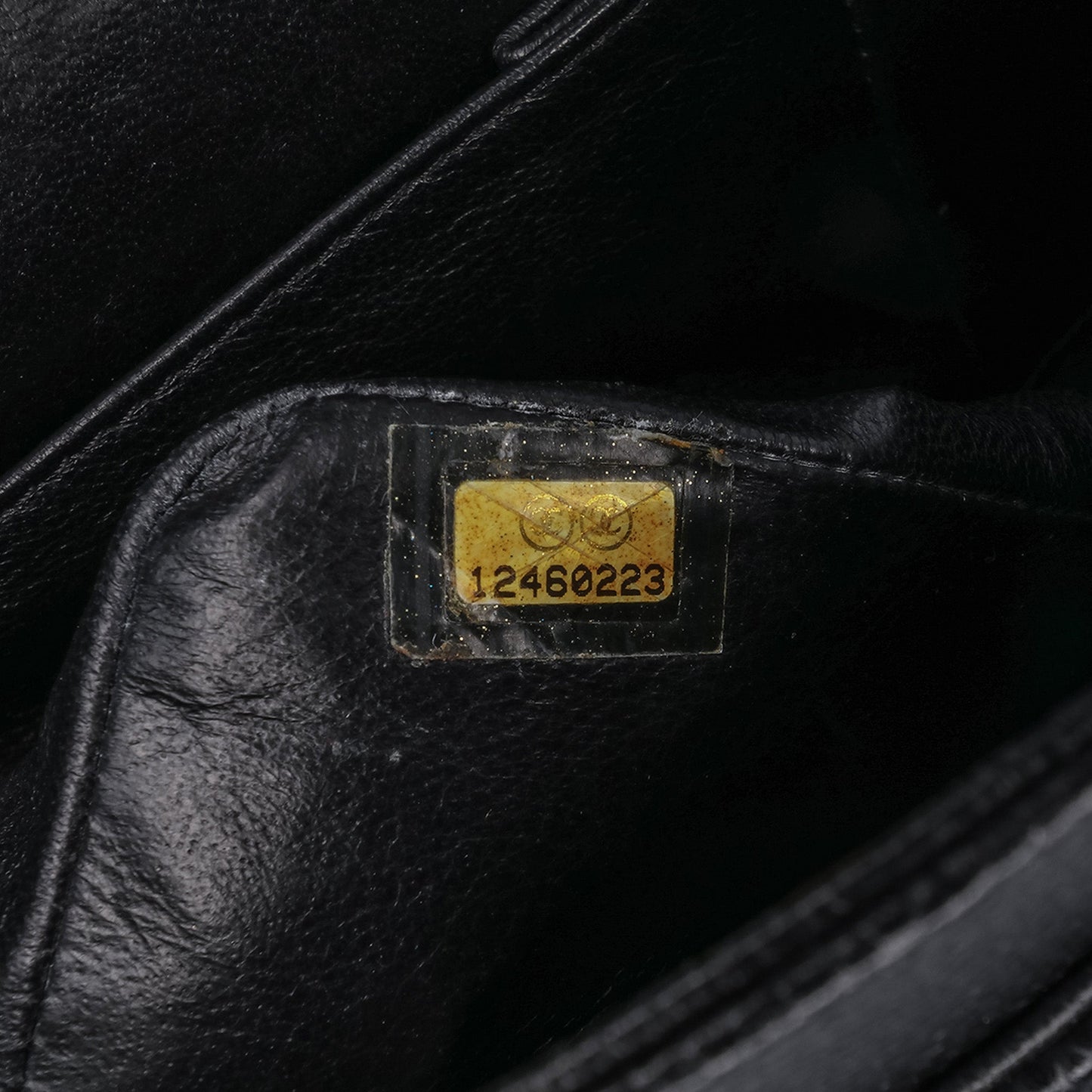Chanel Medium Classic Caviar Double Flap Black