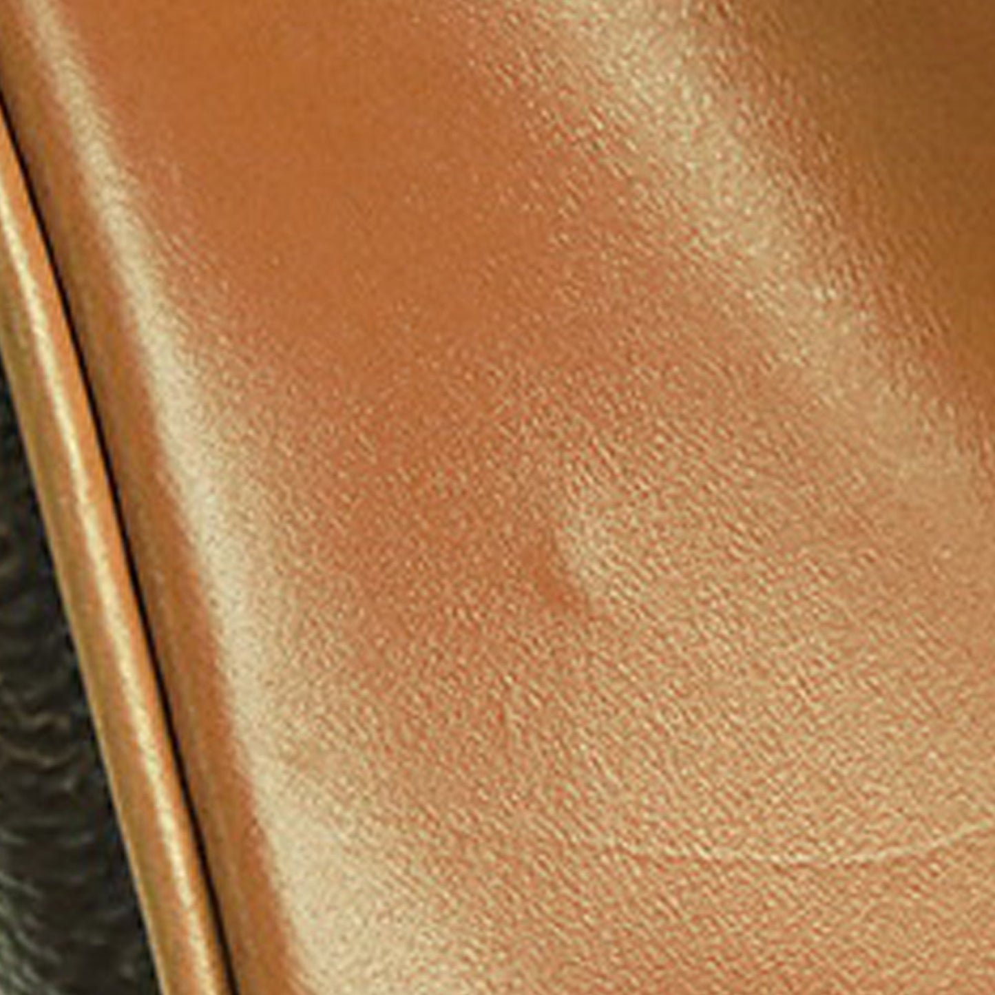 Celine Macadam Coated Canvas Top Handle Bag Brown