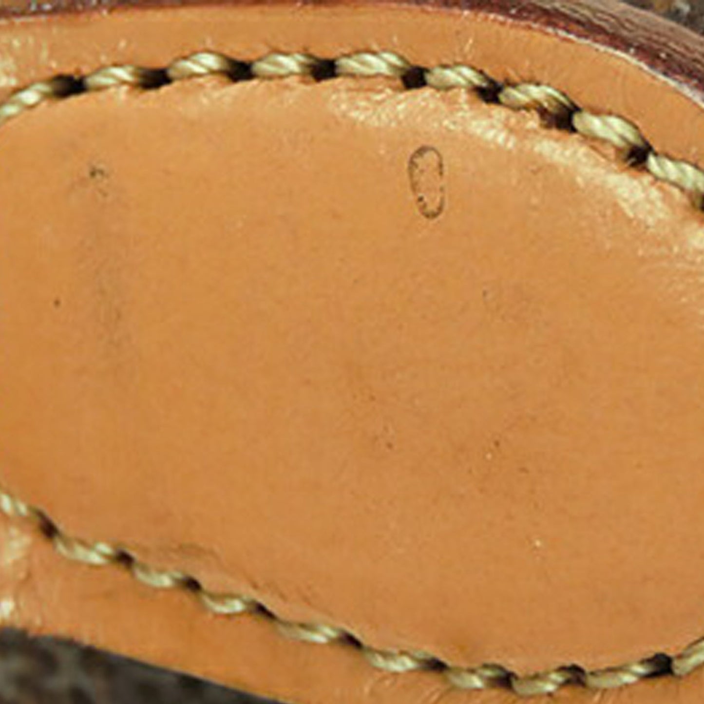 Celine Macadam Coated Canvas Top Handle Bag Brown