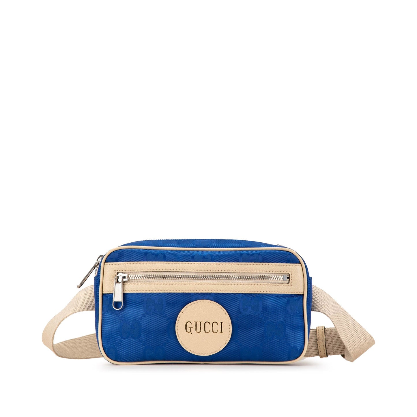 Gucci GG Nylon Off The Grid Belt Bag Blue
