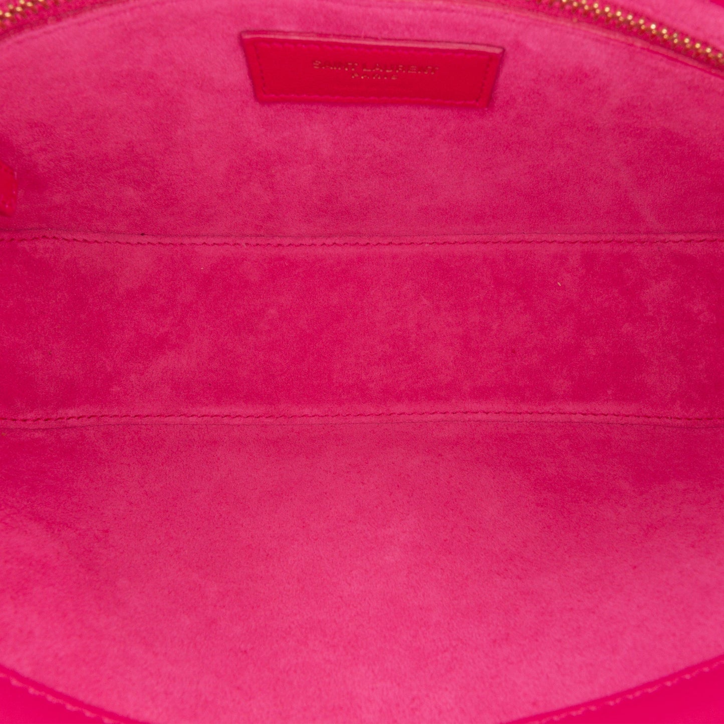 Saint Laurent Leather Le 5 a 7 Shoulder Bag Pink