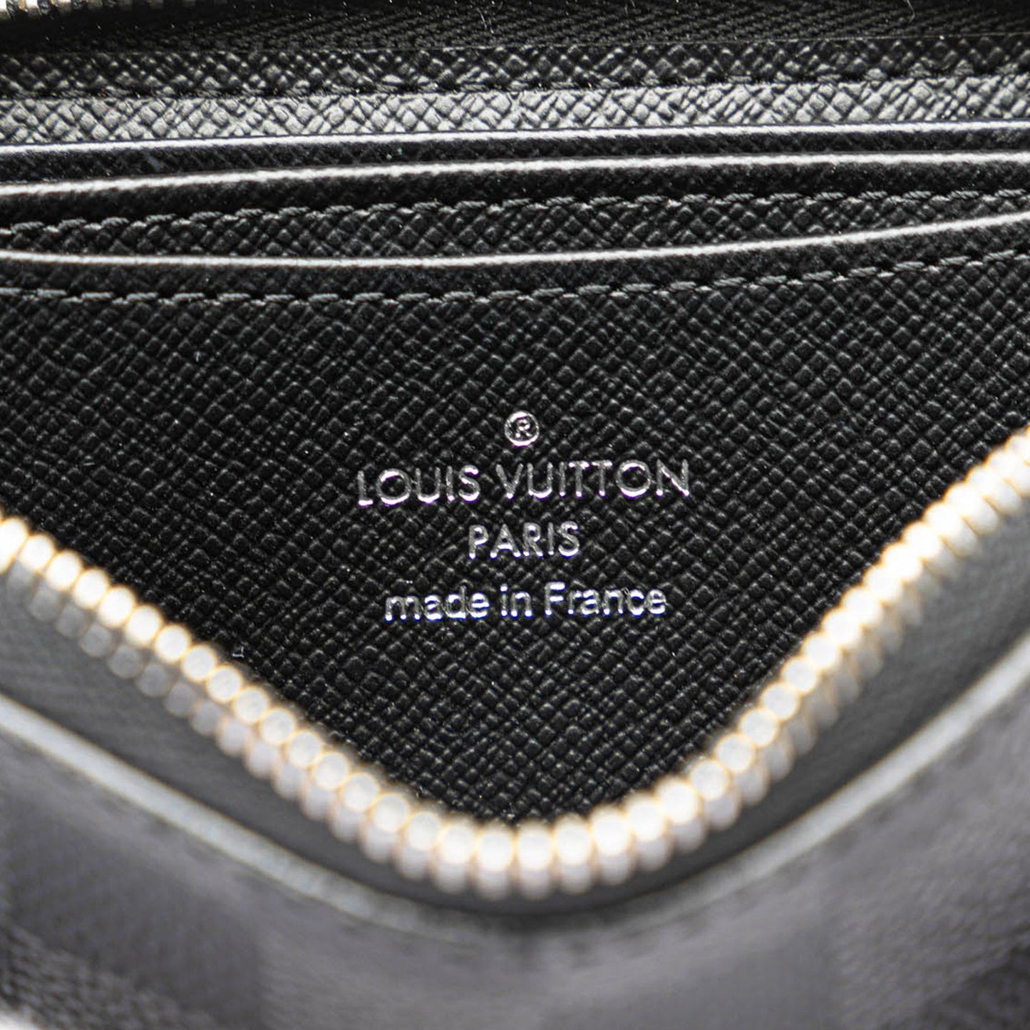 Louis Vuitton Damier Graphite Zippy Coin Pouch Black