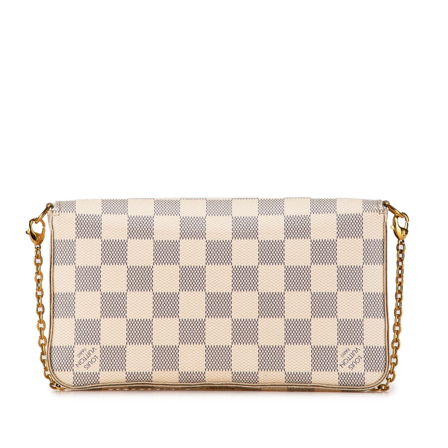Louis Vuitton Damier Azur Pochette Felicie White