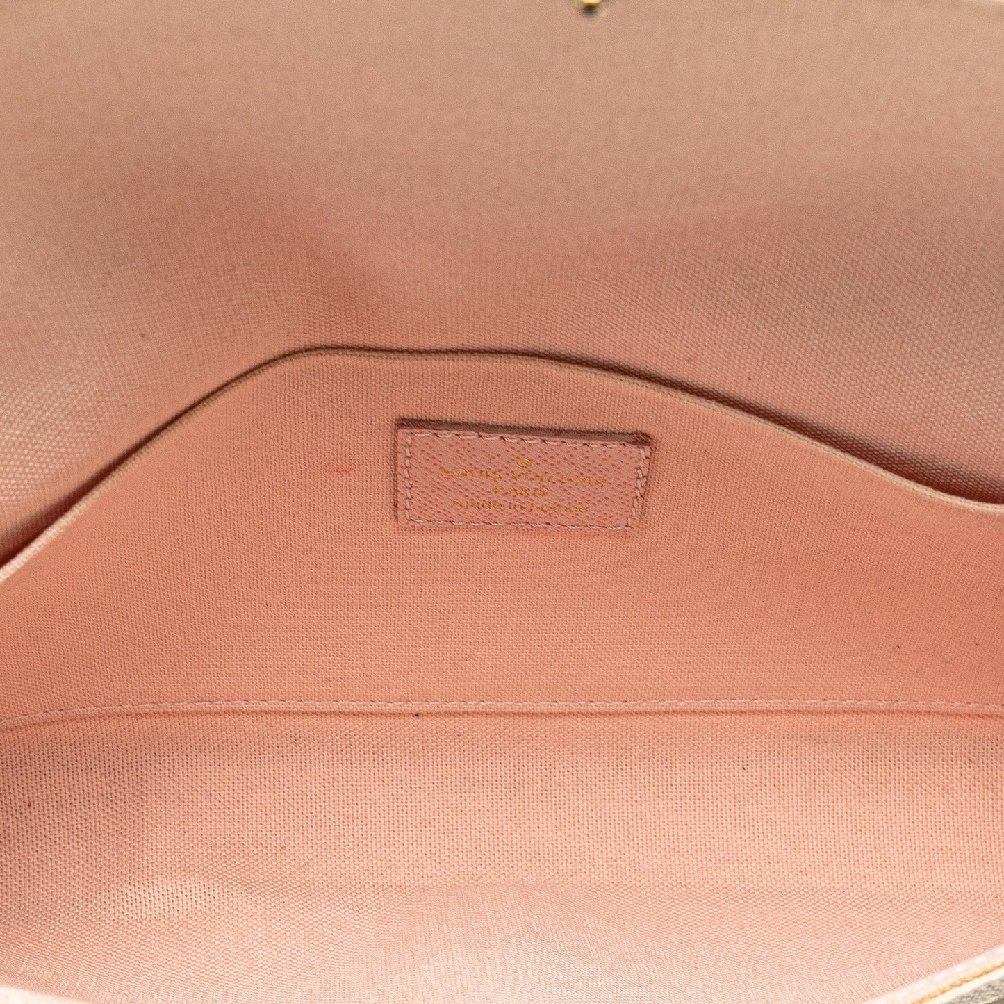 Louis Vuitton Damier Azur Pochette Felicie White