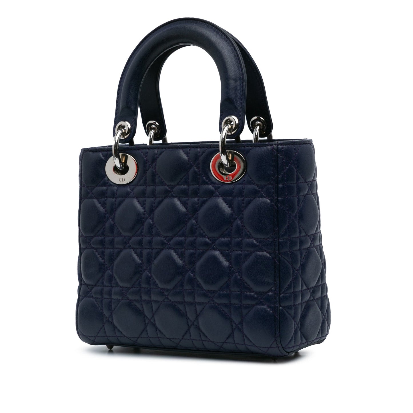 Dior Small Lambskin Cannage My ABCDior Lady Dior Blue