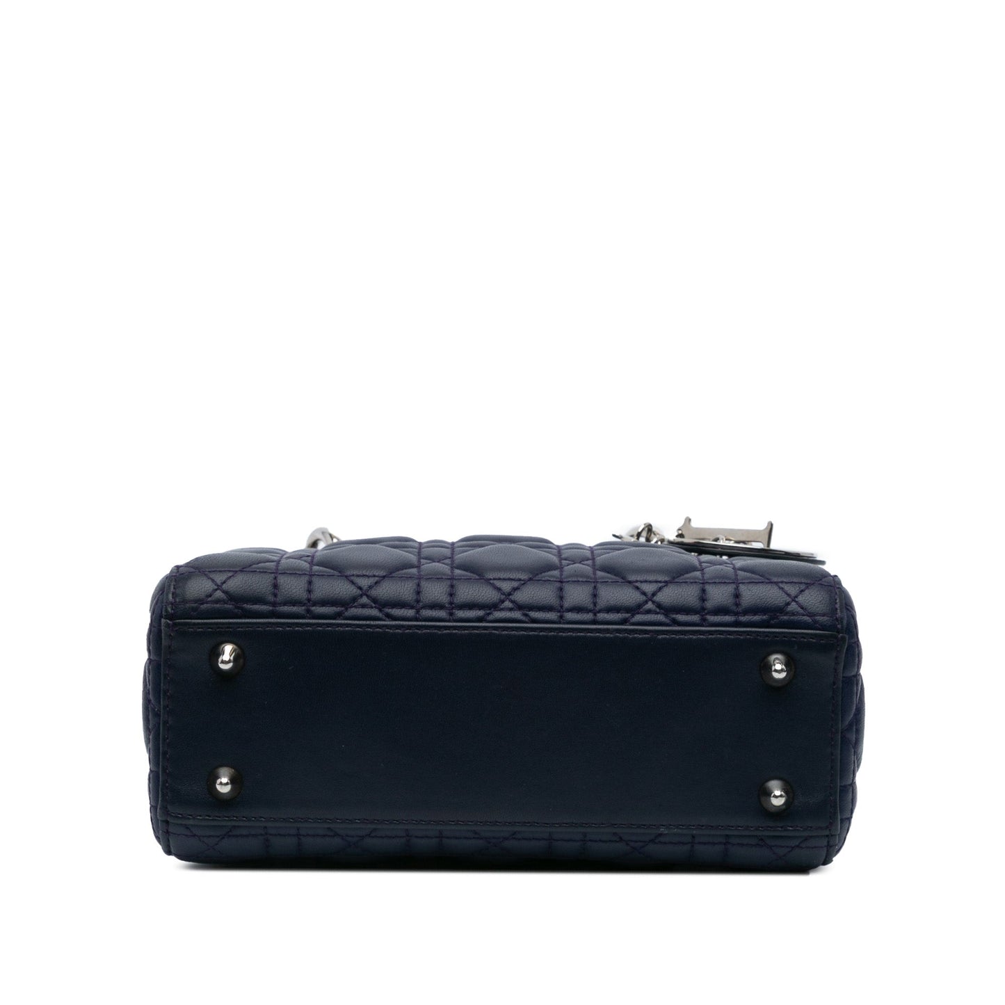 Dior Small Lambskin Cannage My ABCDior Lady Dior Blue