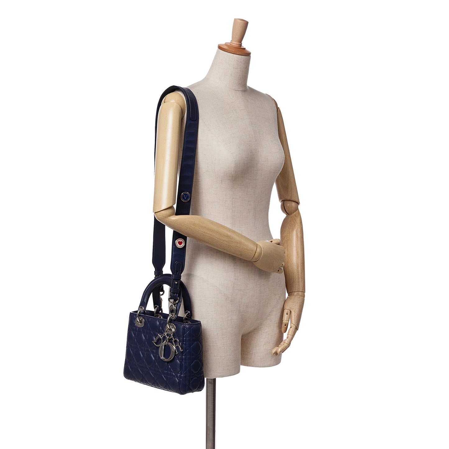 Dior Small Lambskin Cannage My ABCDior Lady Dior Blue
