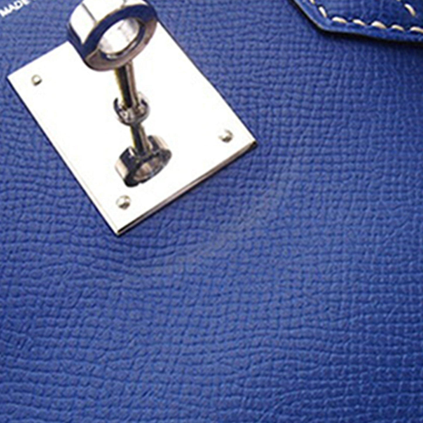 Hermès Epsom Candy Birkin Retourne 30 Blue
