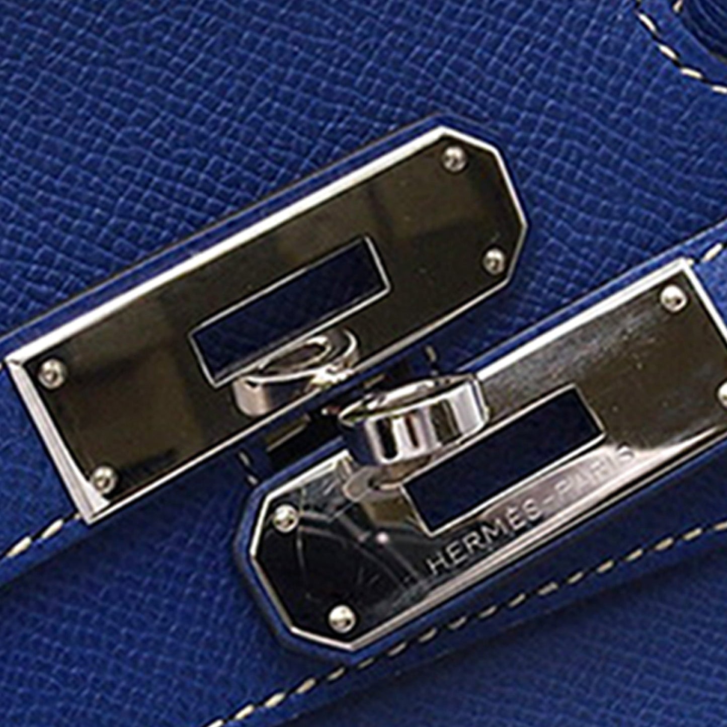 Hermès Epsom Candy Birkin Retourne 30 Blue