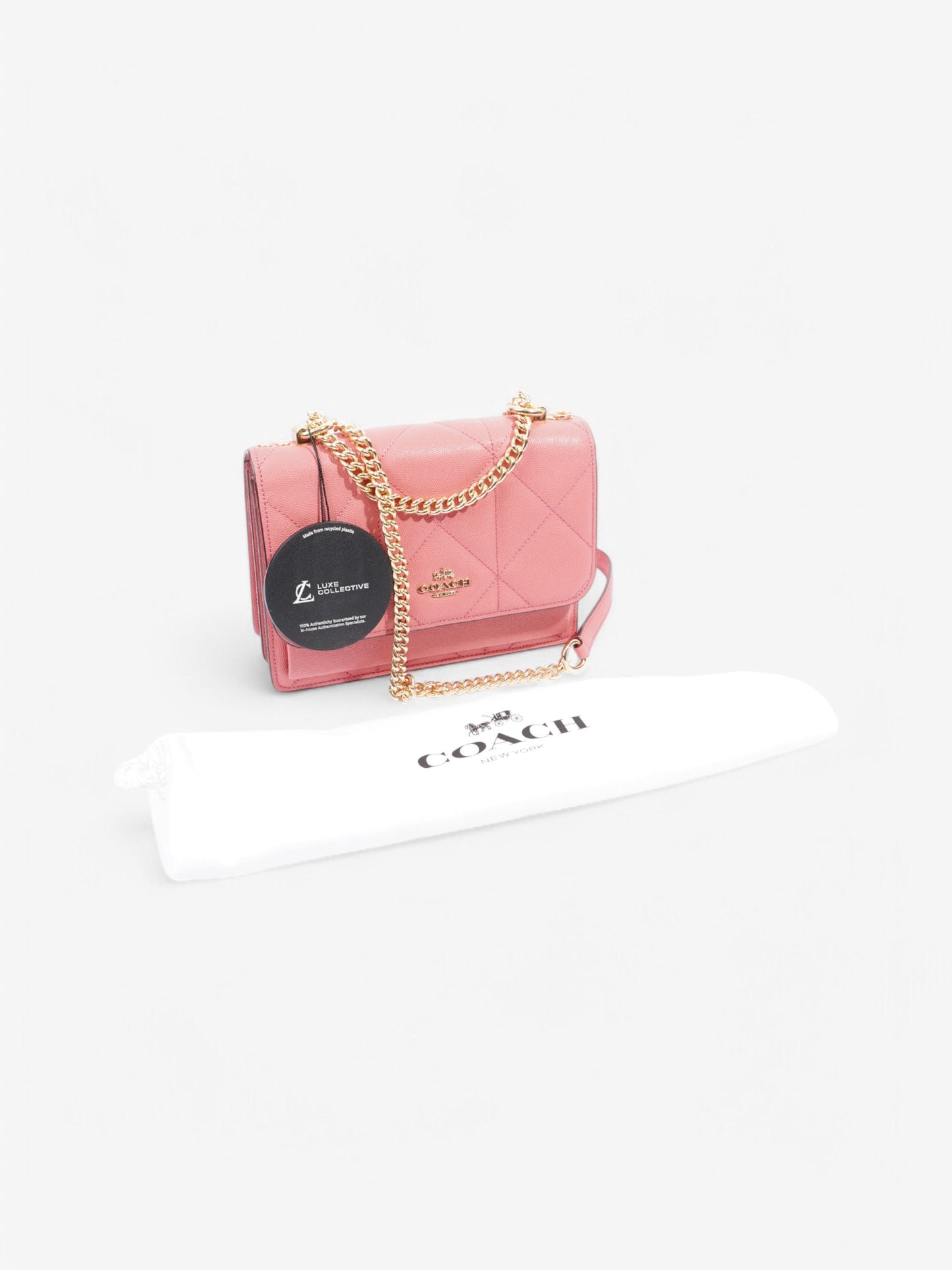 Coach Klare Crossbody Pink Leather