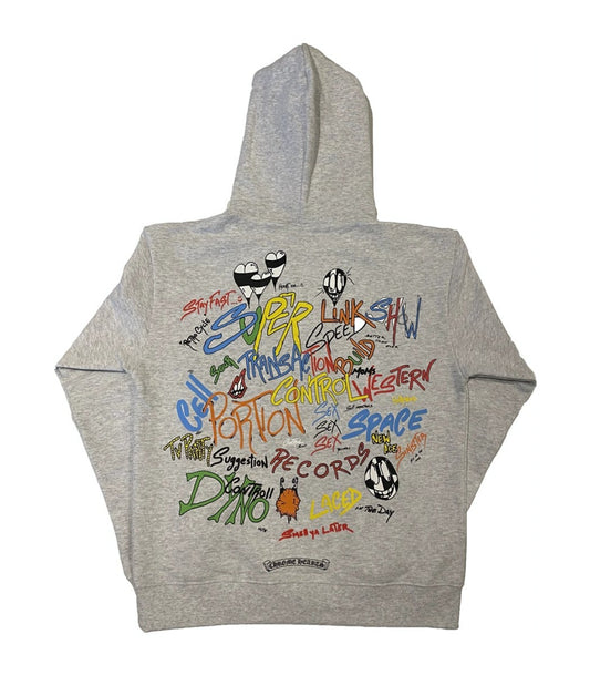 Chrome Hearts Hoodie Grey