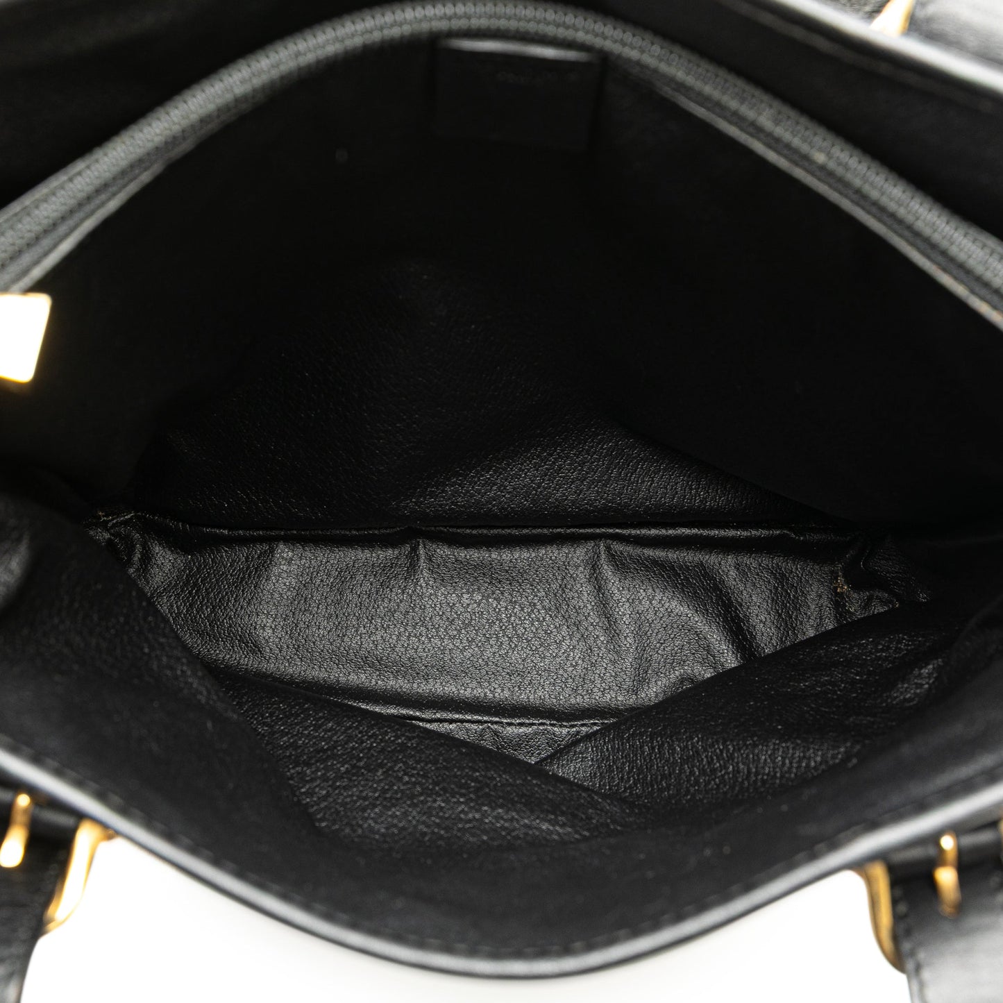 Celine Macadam Coated Canvas Tote Black