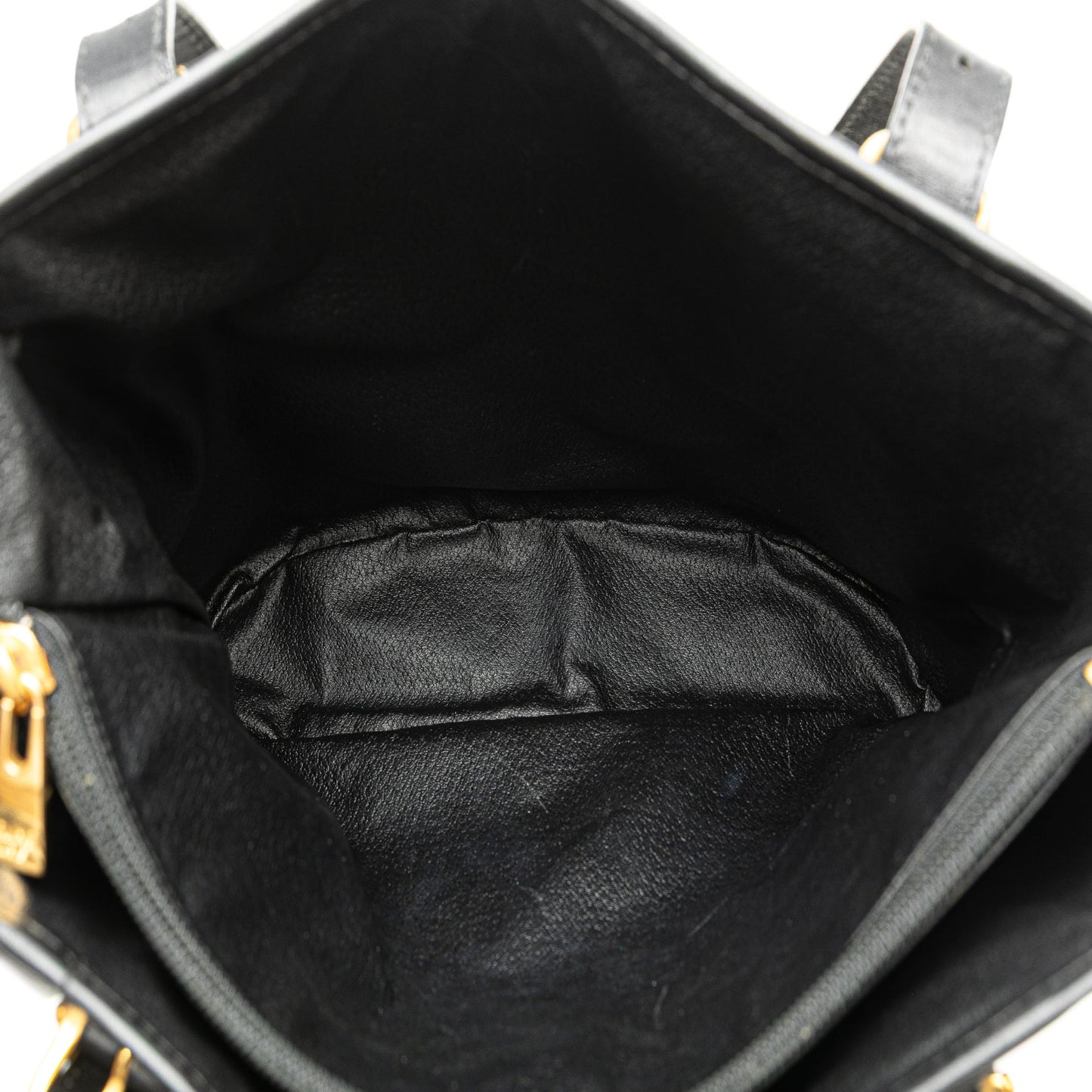Celine Macadam Coated Canvas Tote Black