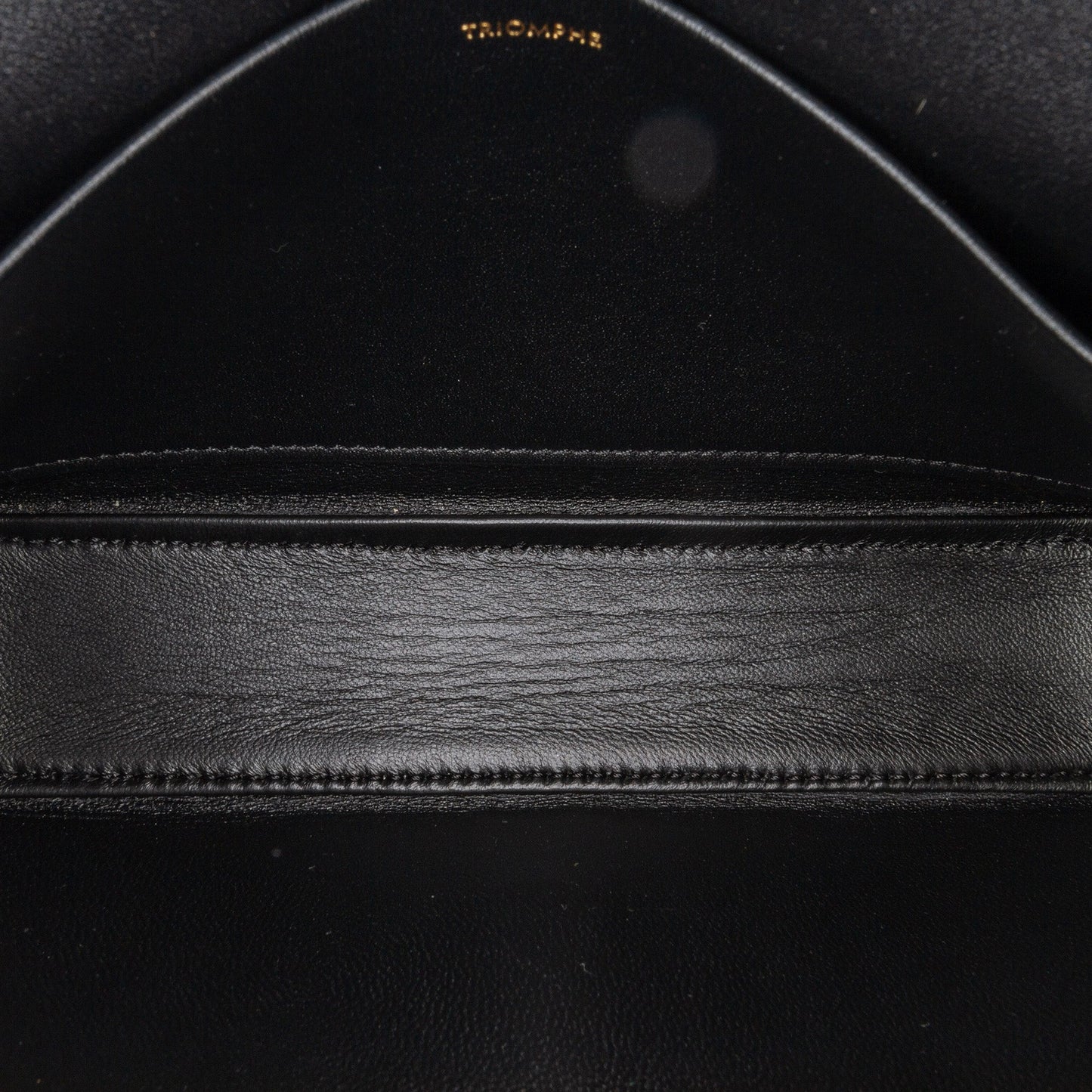 Celine Shiny Calfskin Claude Chain Shoulder Bag Black