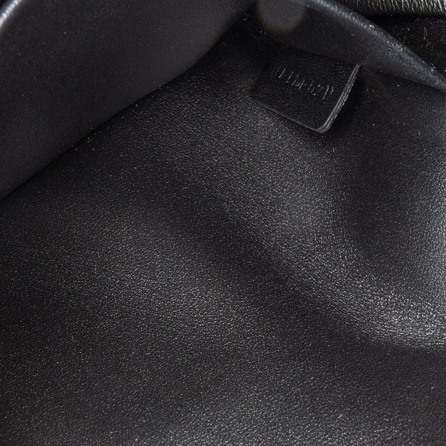 Celine Shiny Calfskin Claude Chain Shoulder Bag Black