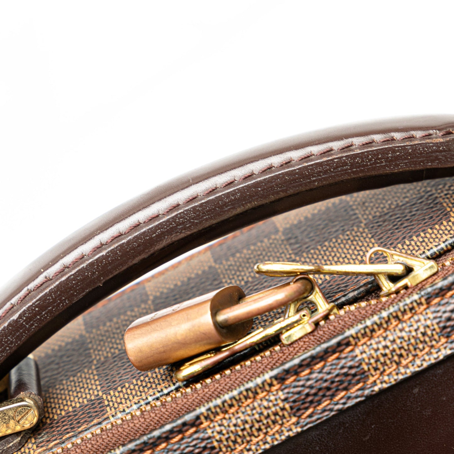 Louis Vuitton Damier Ebene Porte Ordinateur Sabana Brown
