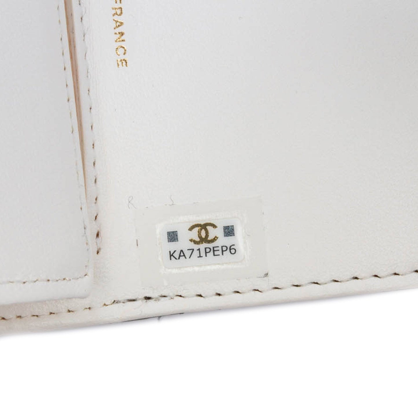 Chanel Quilted Lambskin Book Card Holder On Chain Black