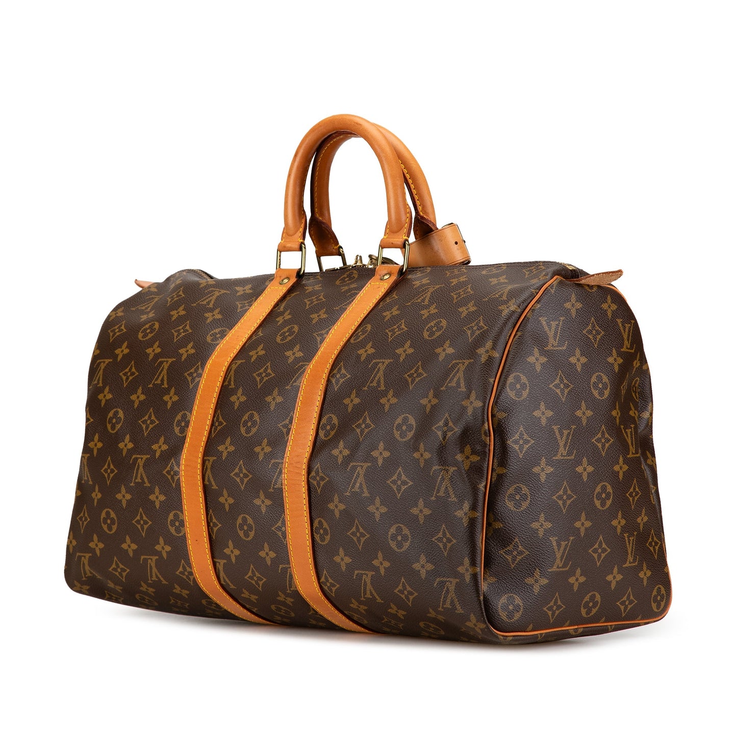 Louis Vuitton Monogram Keepall 45 Brown