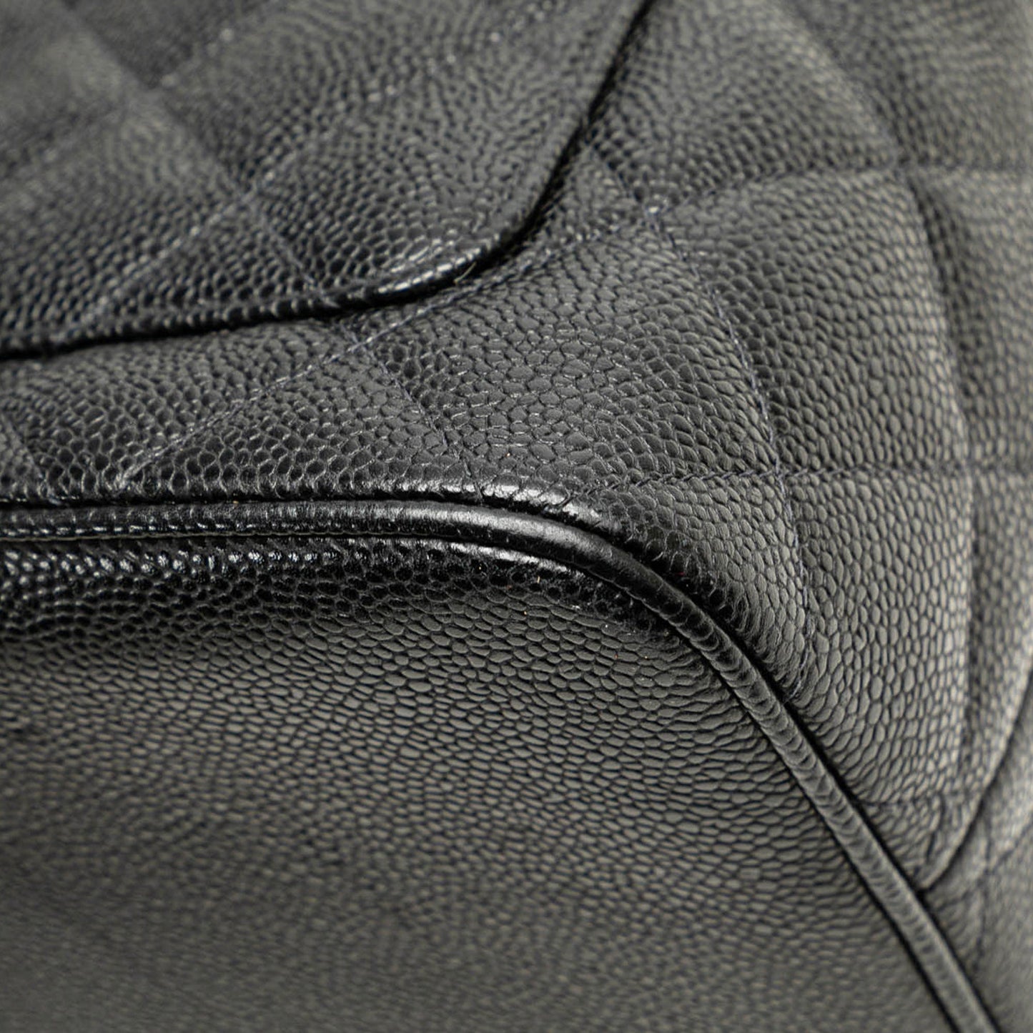 Chanel Caviar Medallion Tote Black