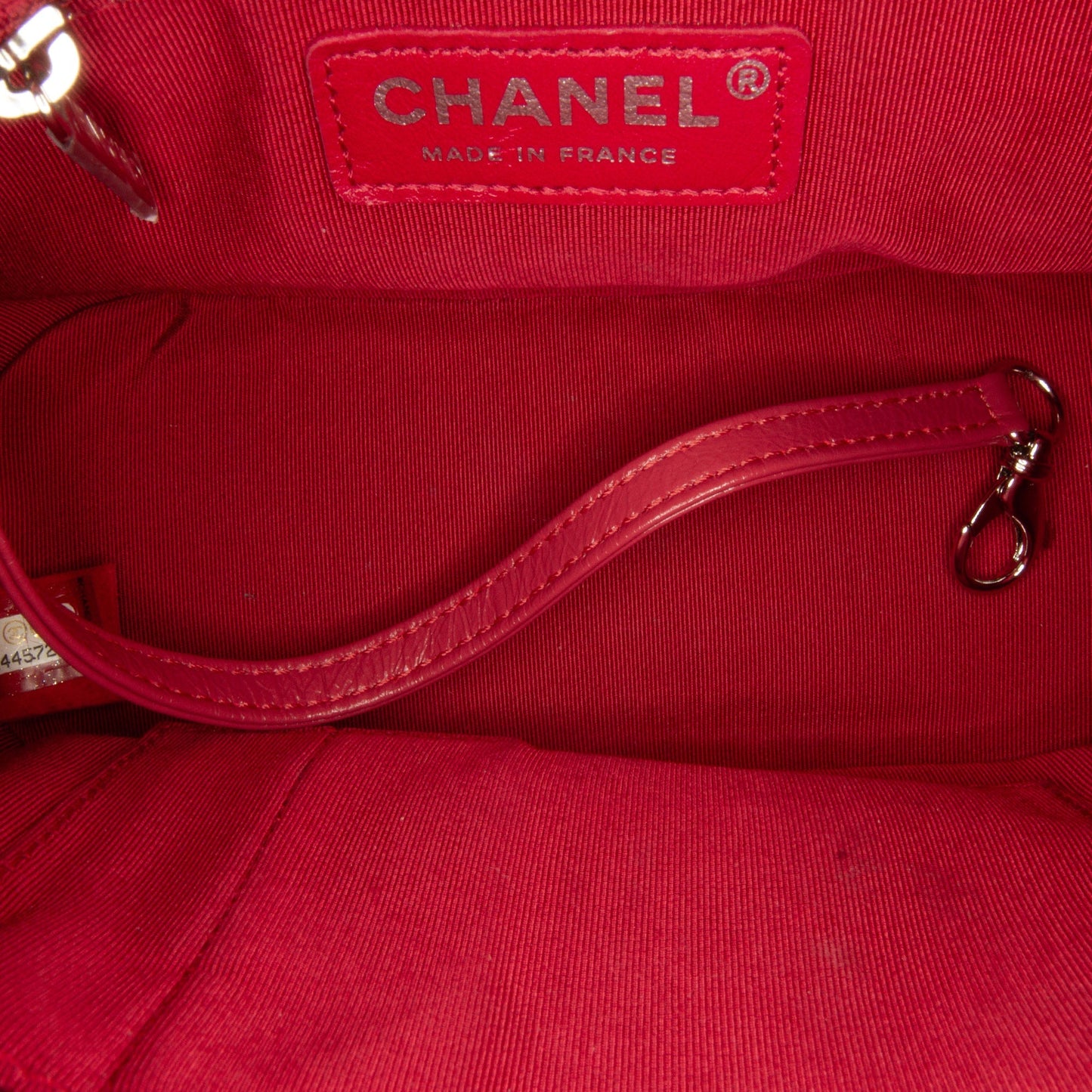 Chanel Small Tweed Gabrielle Crossbody Red