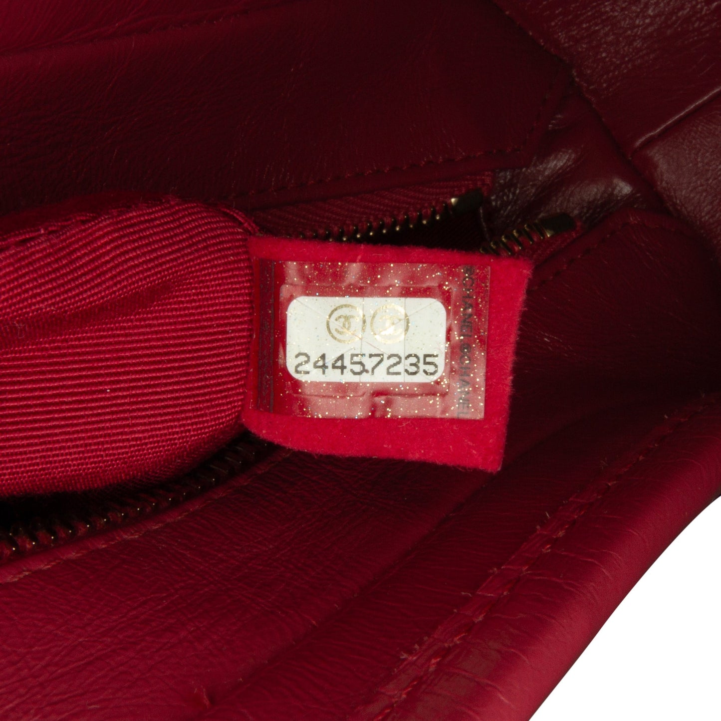 Chanel Small Tweed Gabrielle Crossbody Red