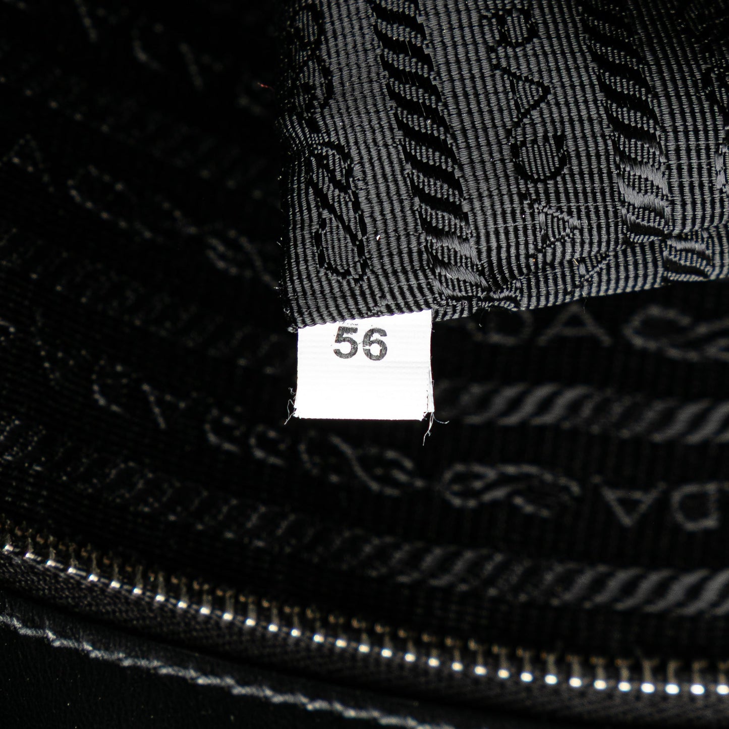 Prada Saffiano Zip Business Bag Black