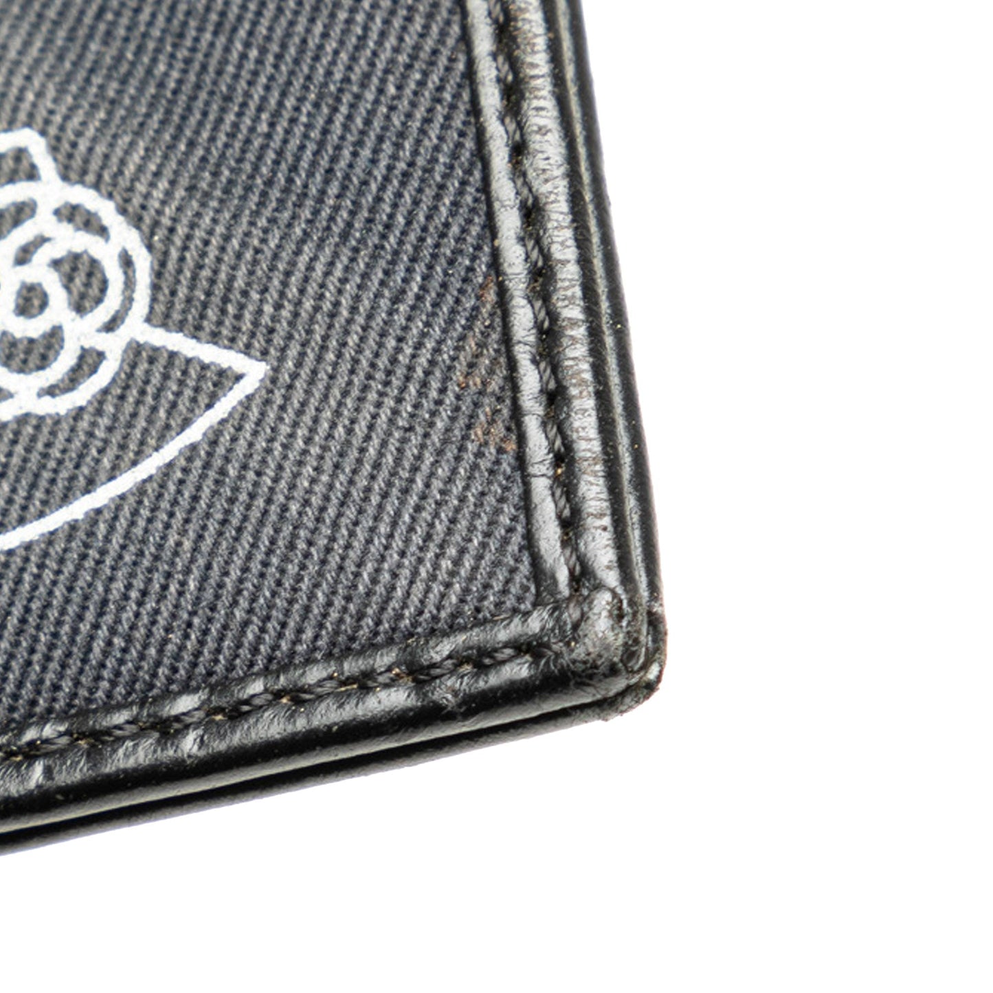 Chanel Canvas Symbols Chain Pochette Blue