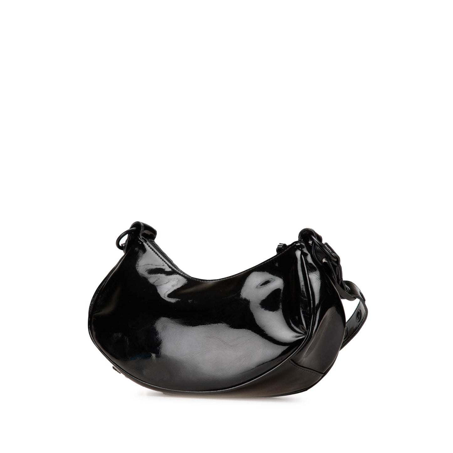 Balenciaga Patent Motocross Le Cagole XS Black