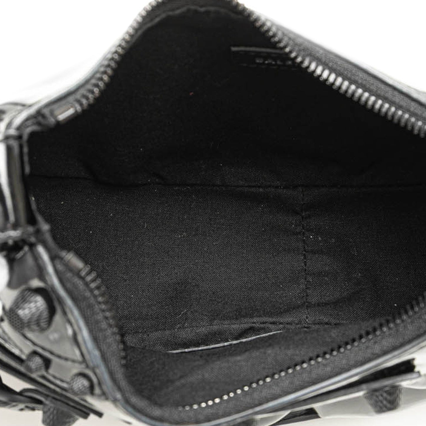 Balenciaga Patent Motocross Le Cagole XS Black