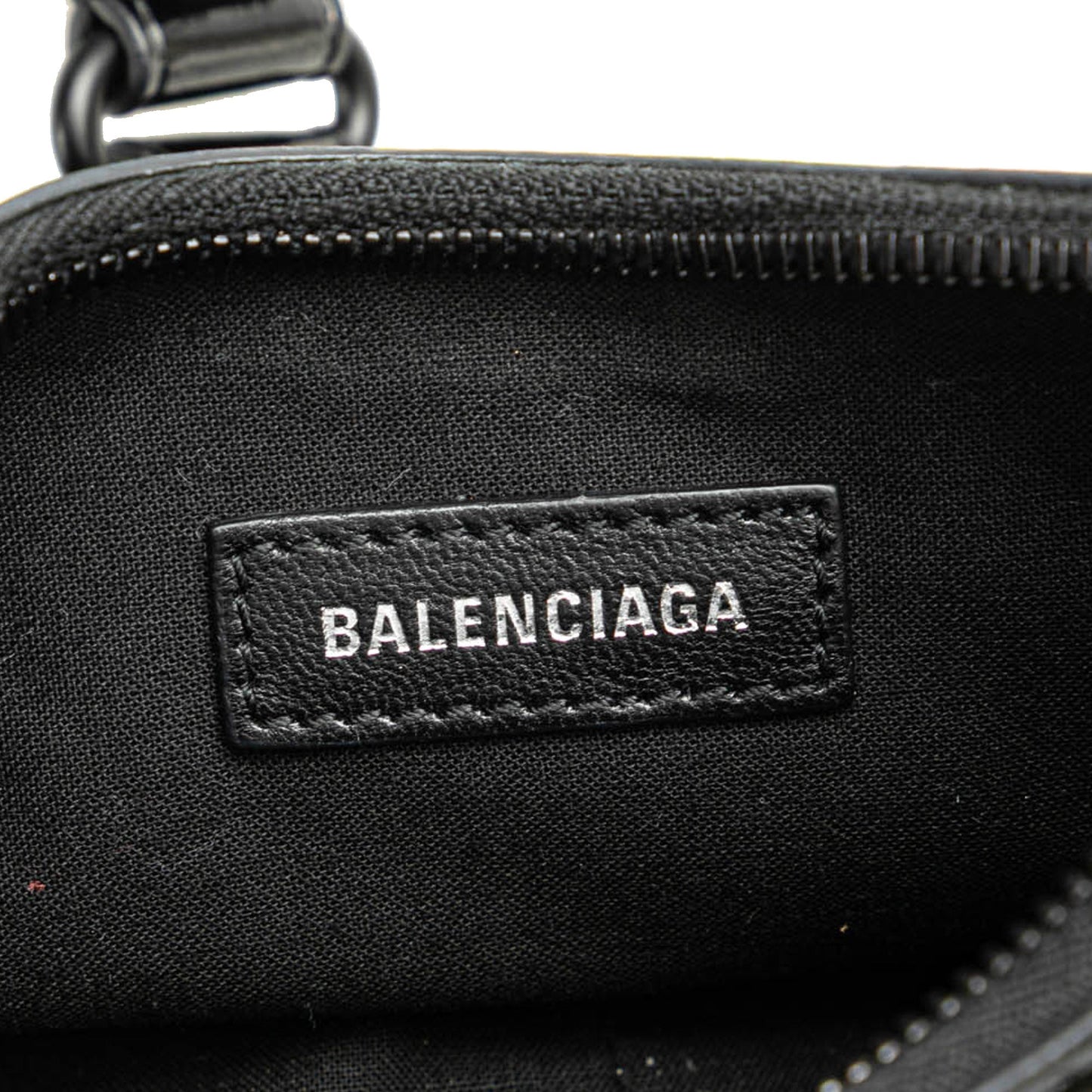 Balenciaga Patent Motocross Le Cagole XS Black