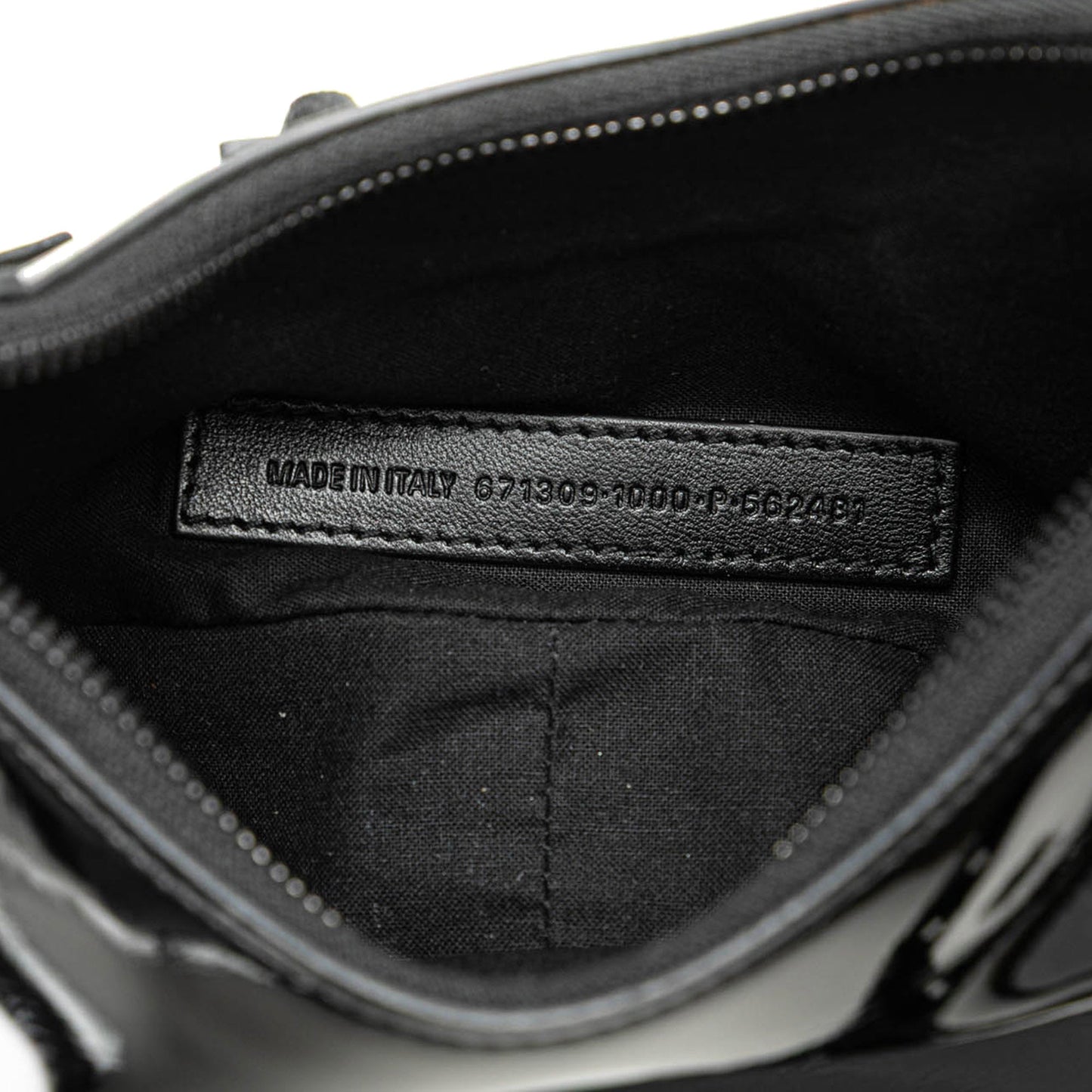 Balenciaga Patent Motocross Le Cagole XS Black