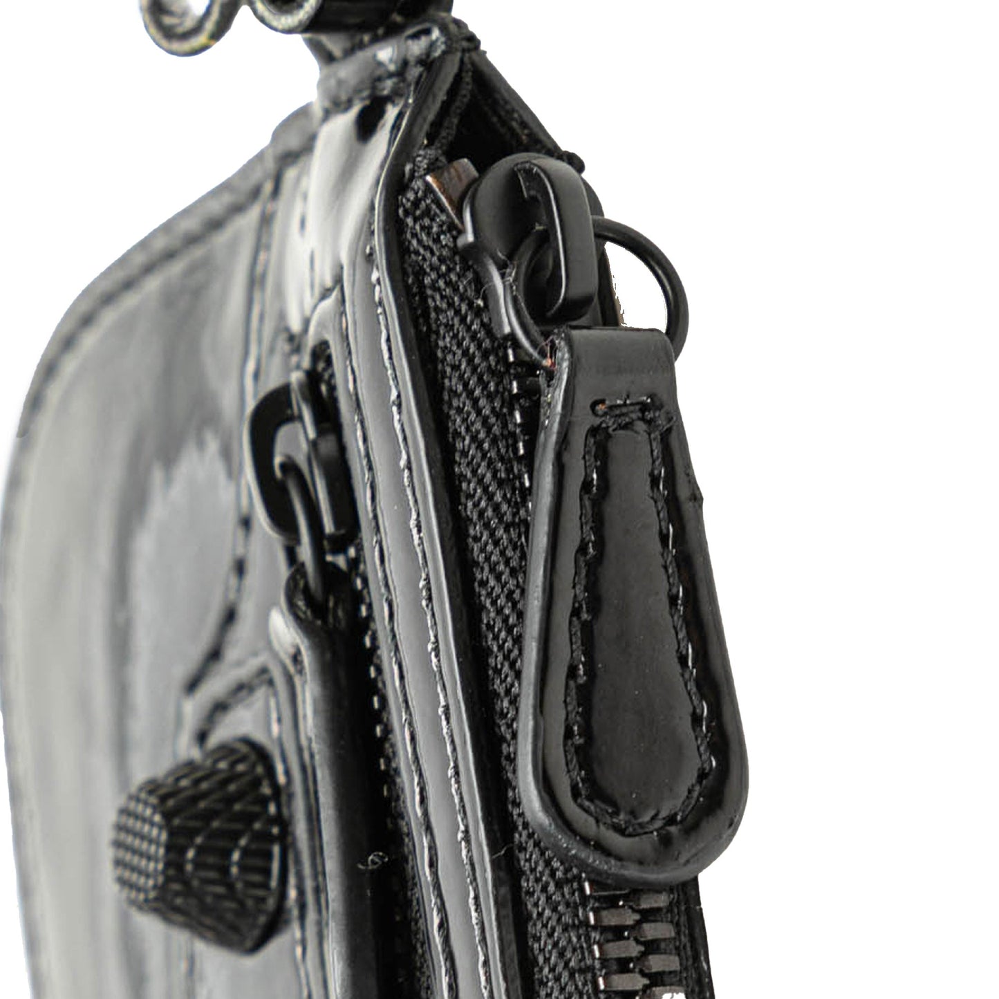 Balenciaga Patent Motocross Le Cagole XS Black