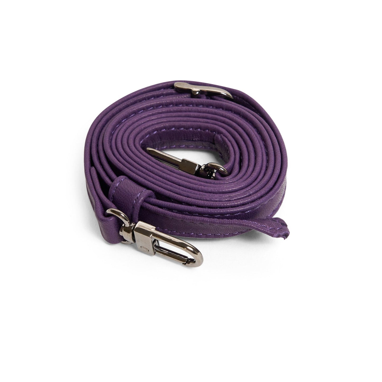 Women's Intrecciato in Purple Leather Clutch