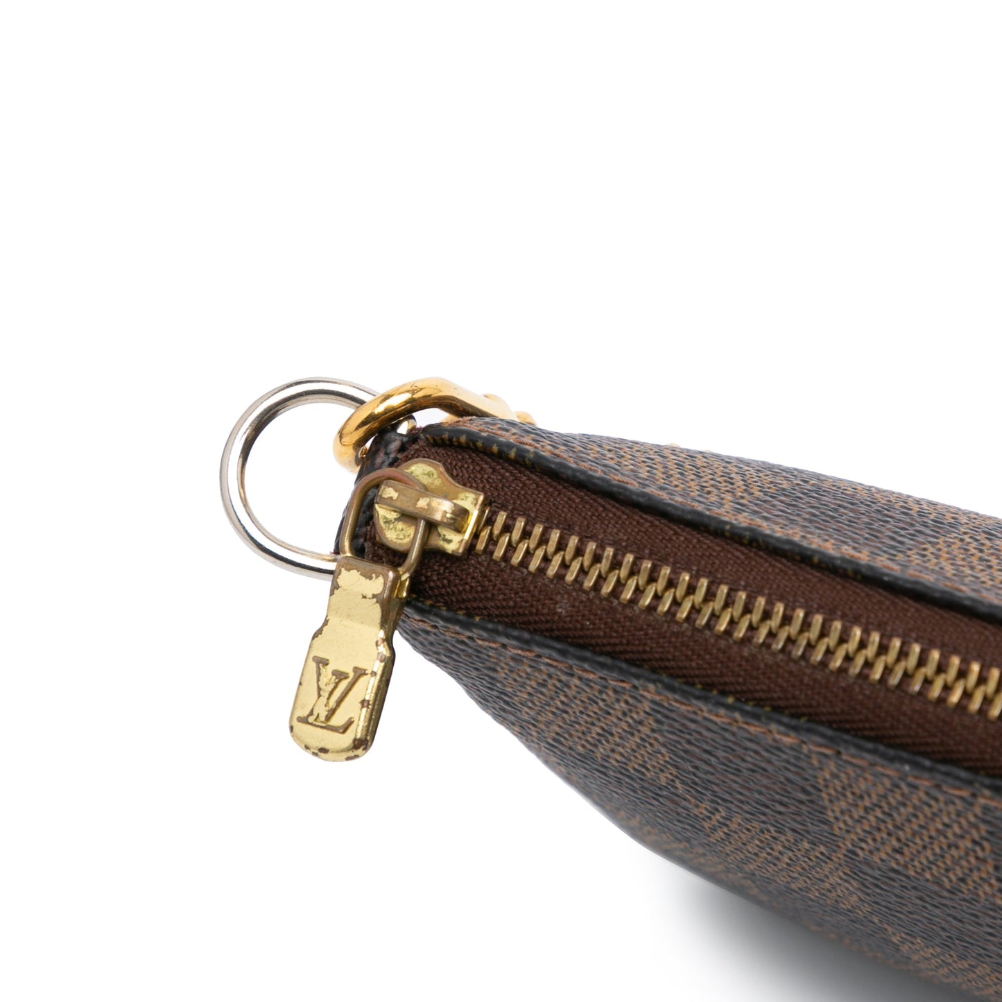 Louis Vuitton Damier Ebene Mini Pochette Accessoires Brown