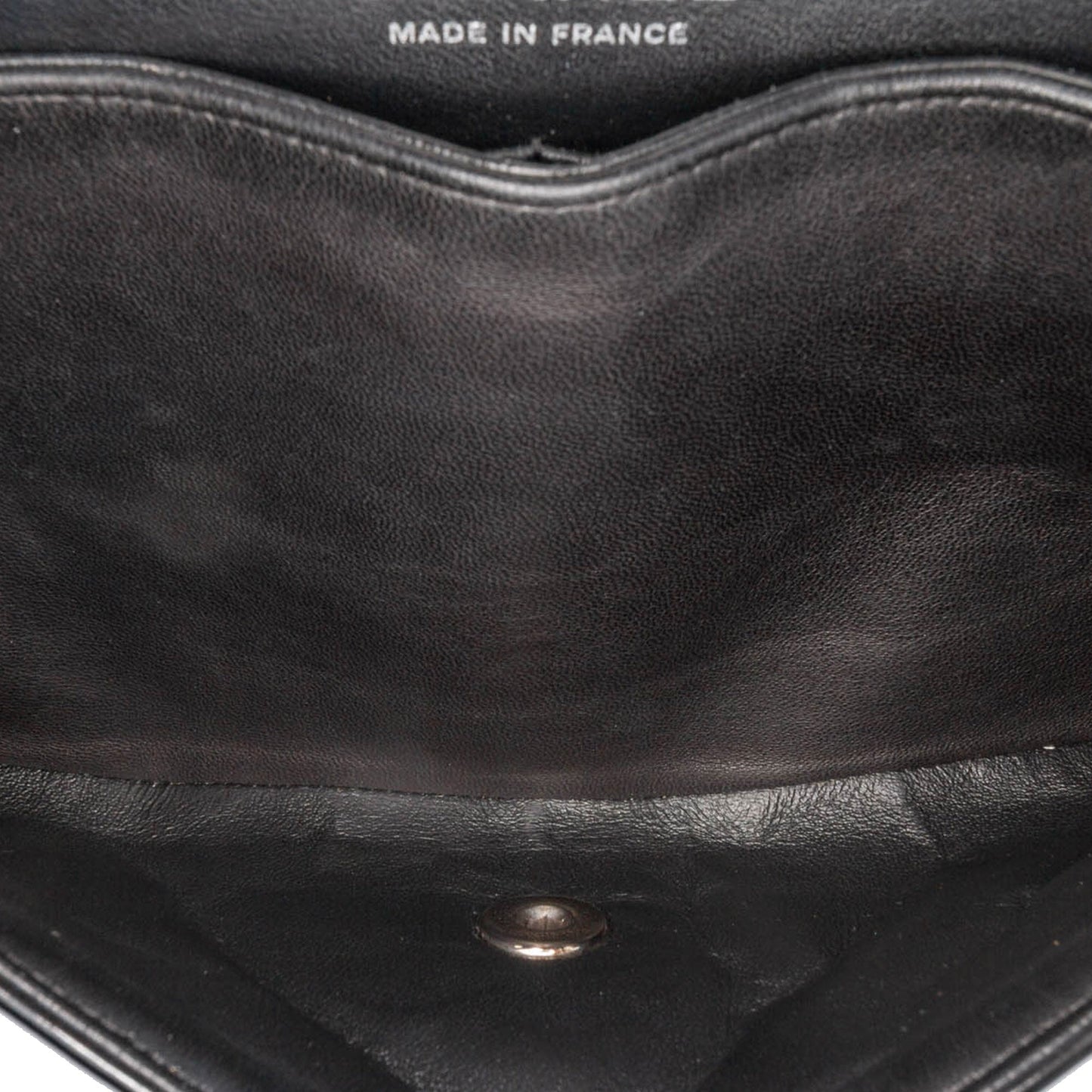 Chanel Medium Classic Patent Double Flap Black