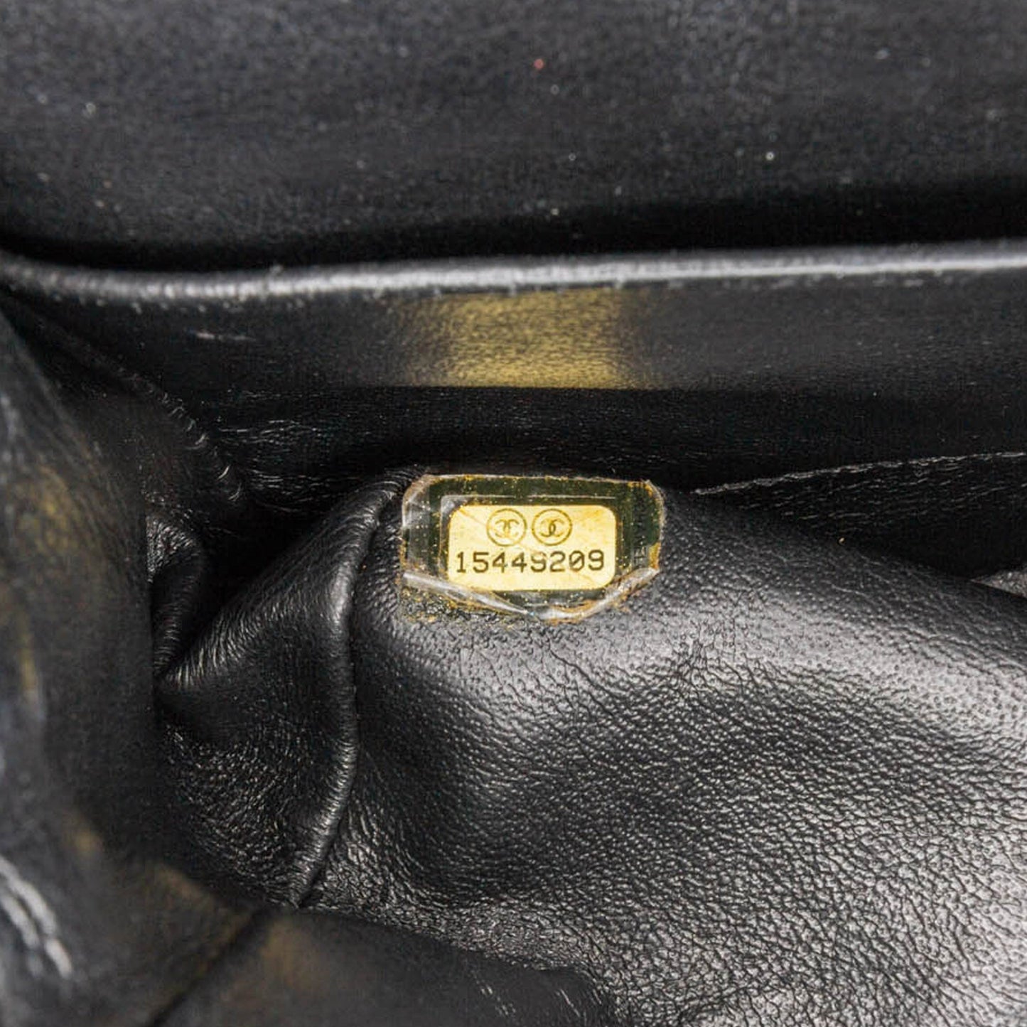 Chanel Medium Classic Patent Double Flap Black