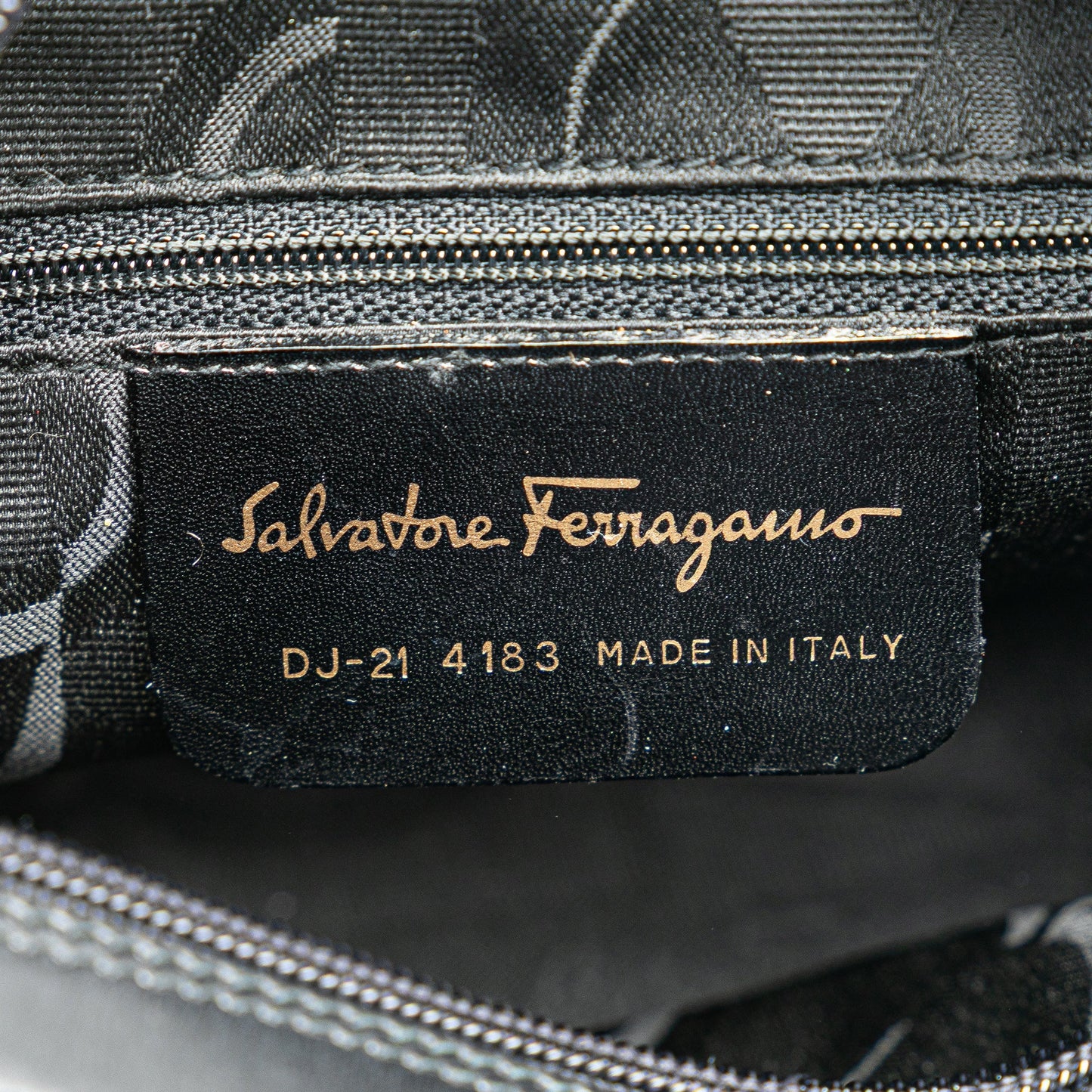Ferragamo Vara Calfskin Crossbody Black